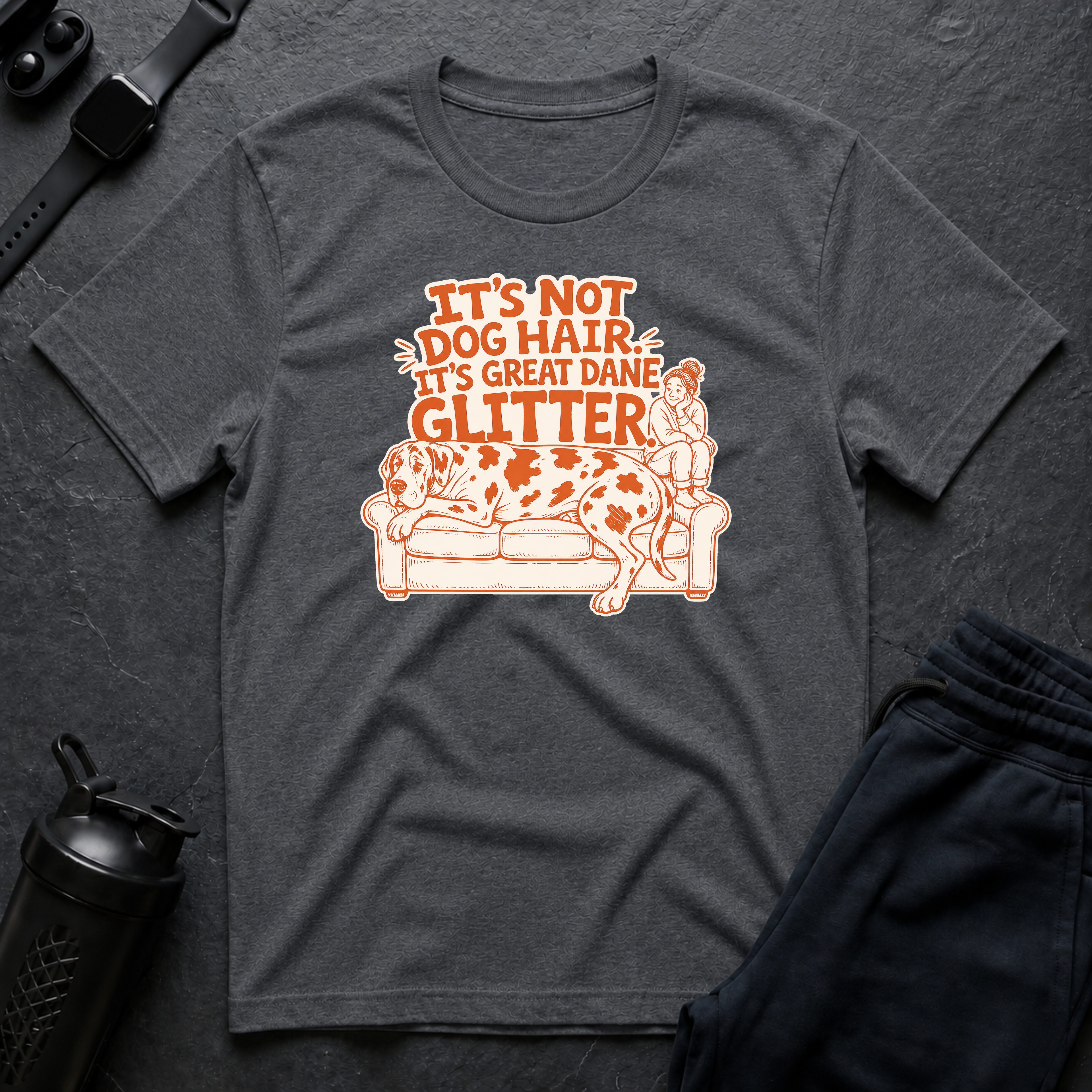 Great Dane Glitter