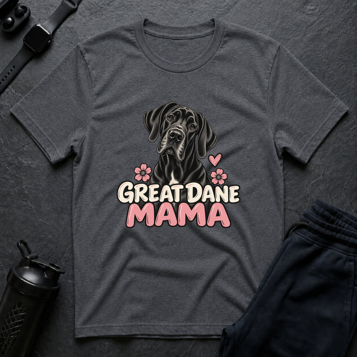 Great Dane Mama T-Shirt design