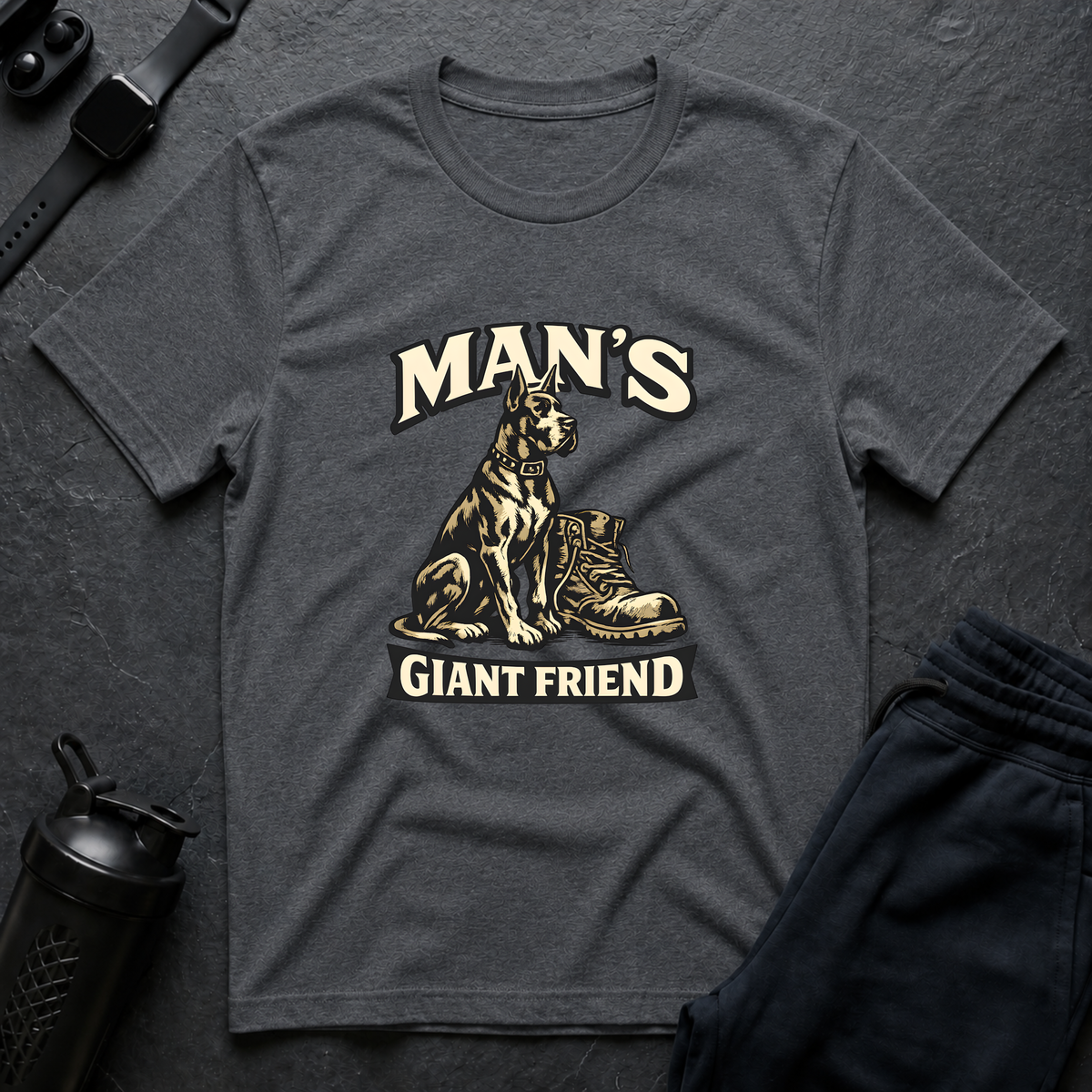 Man's Giant Friend T-Shirt