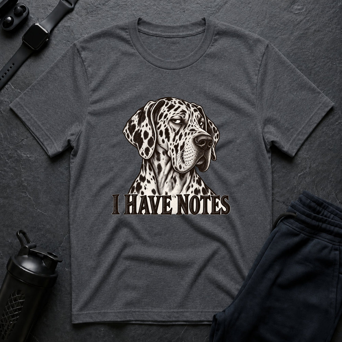 I Have Notes – Great Dane T-Shirt design