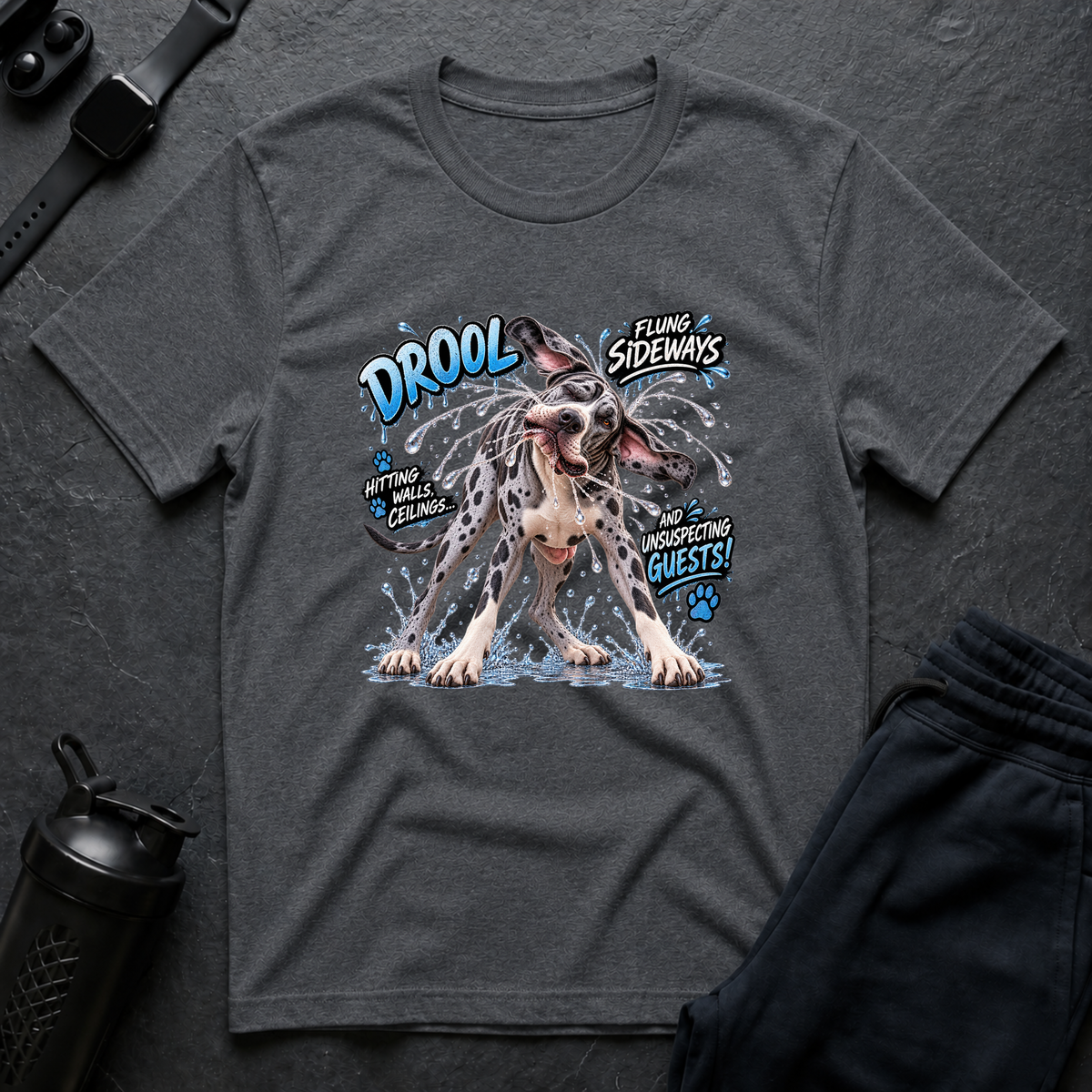 Drool Splash – Great Dane T-Shirt