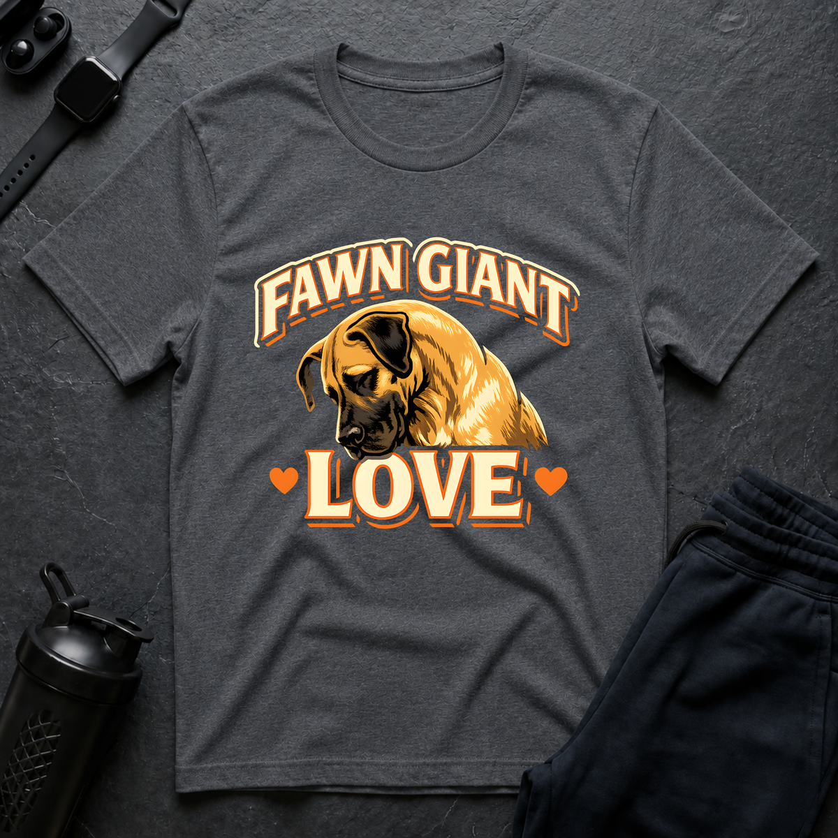 Fawn Giant Love T-Shirt