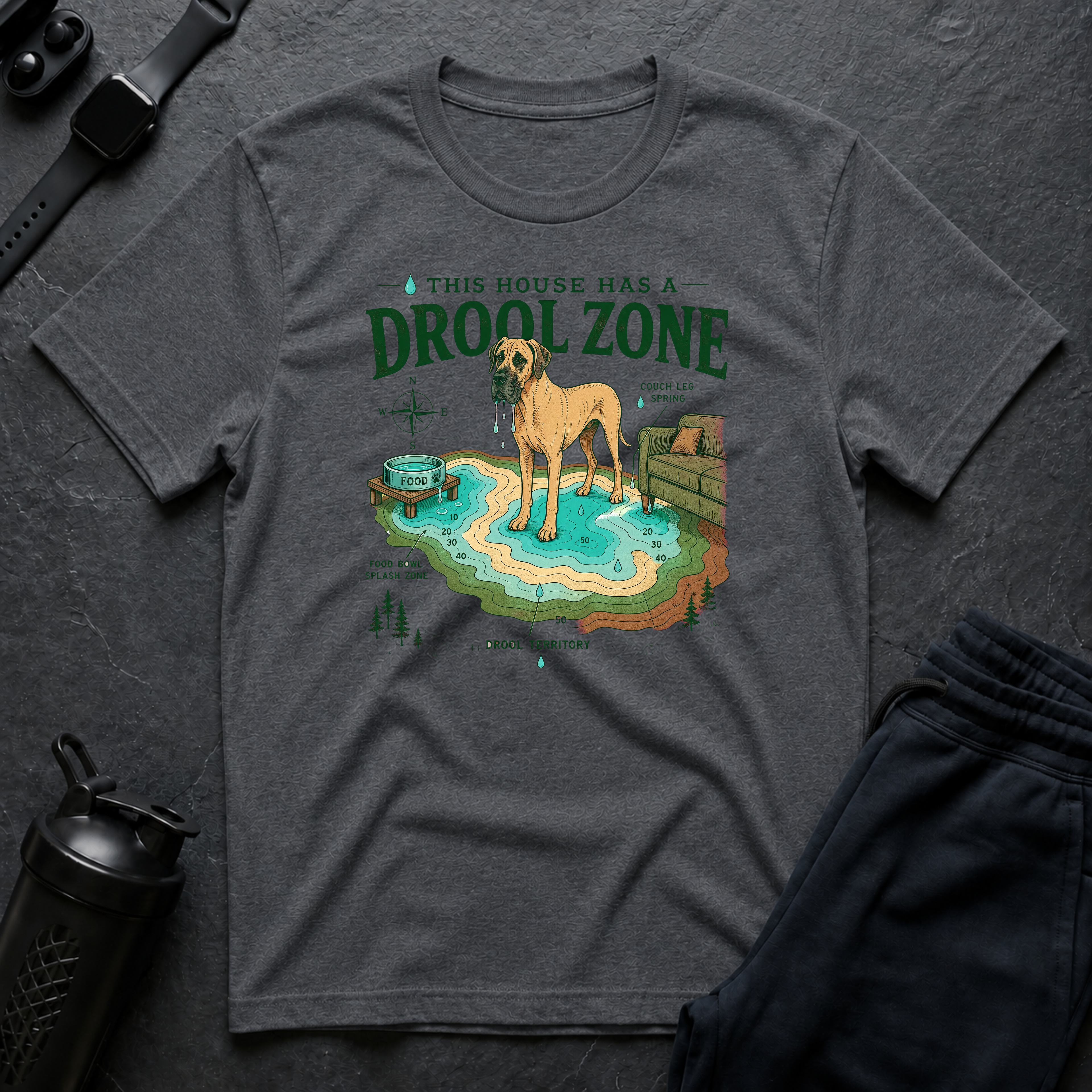 Drool Zone Map