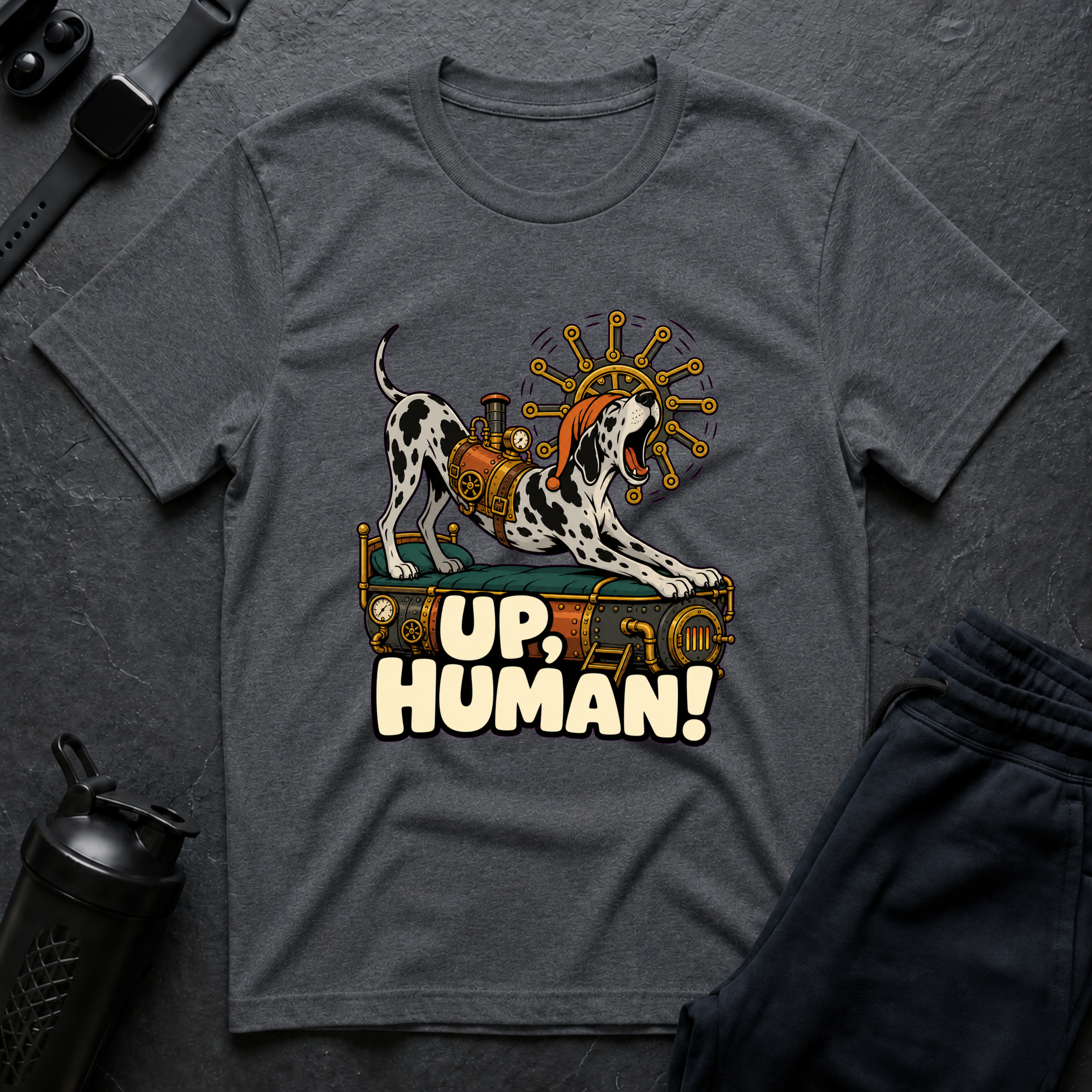 Up Human Dalmatian
