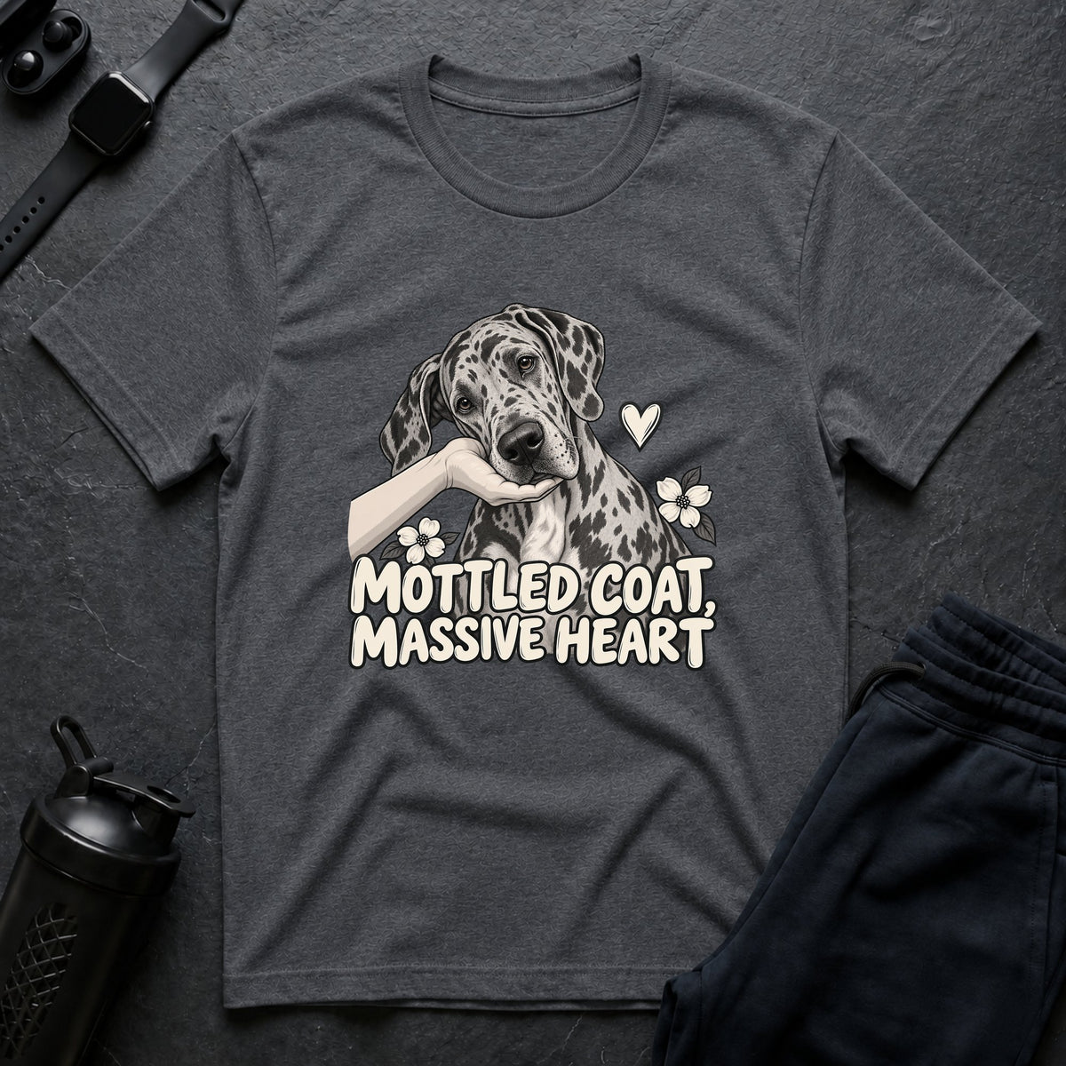 Mottled Heart T-shirt