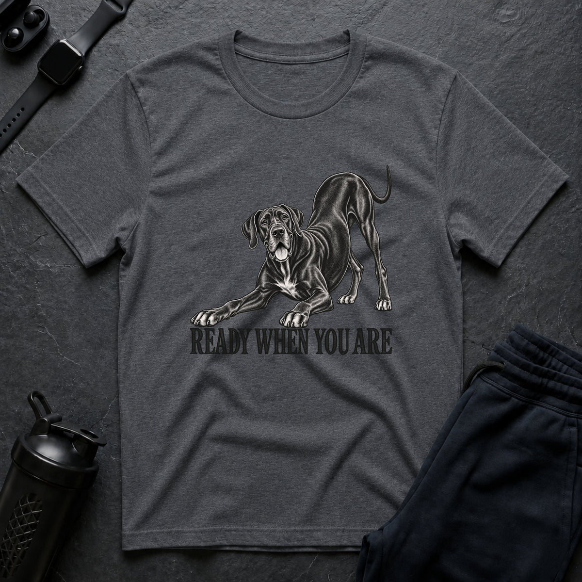 Ready When You – Great Dane T-Shirt