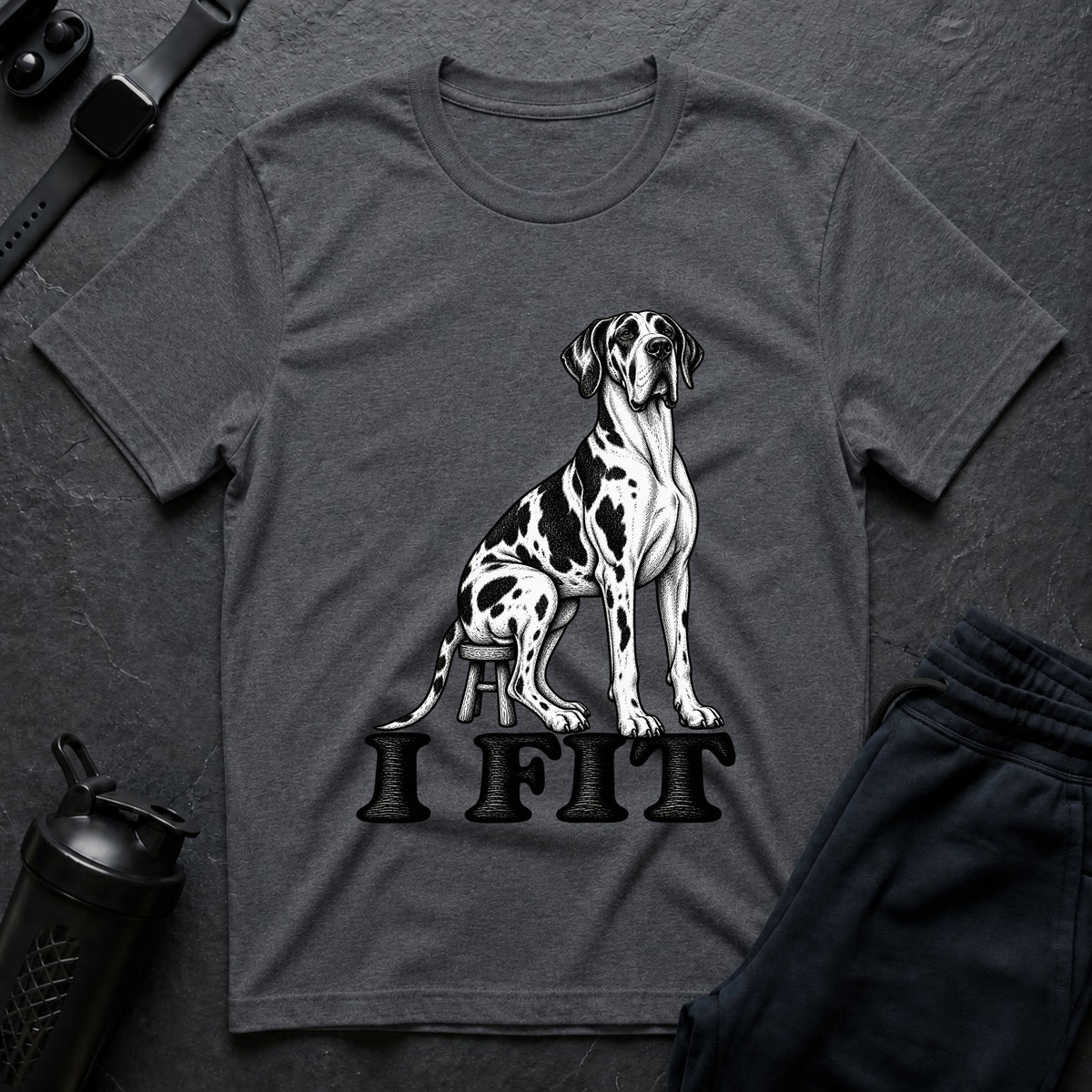 I Fit – Great Dane T-Shirt design