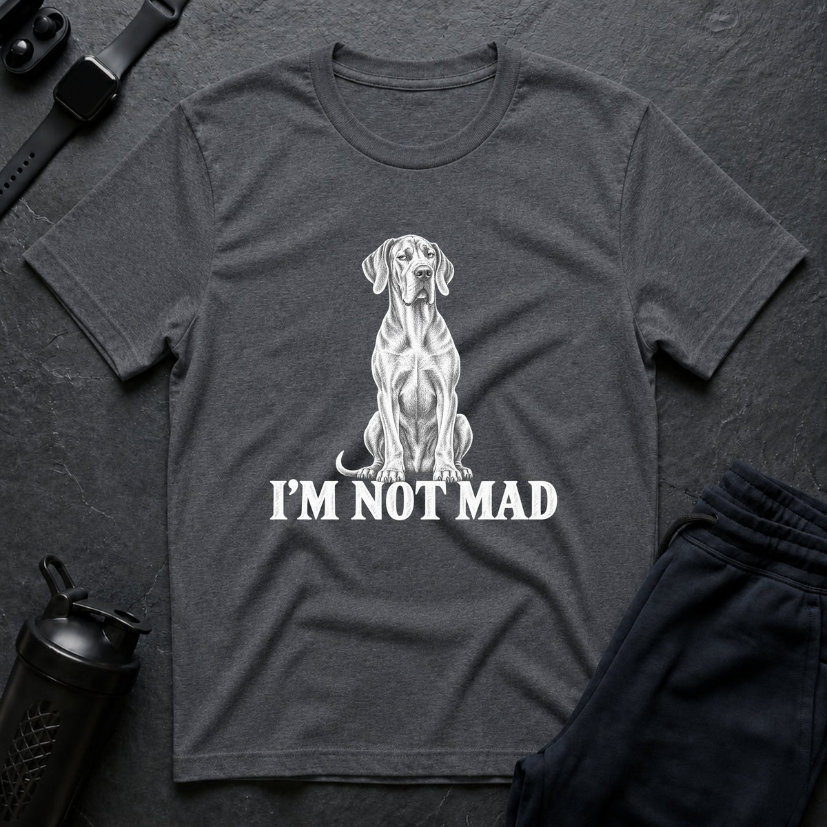 I'm Not Mad – Great Dane T-Shirt