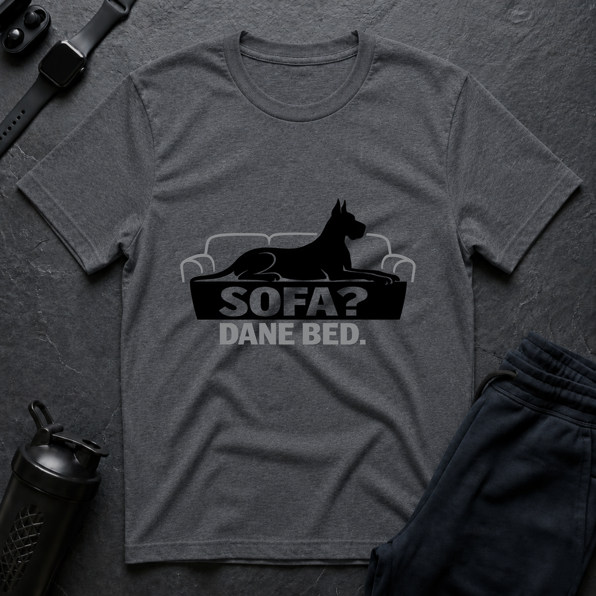 Sofa Dane Bed – Great Dane T-Shirt