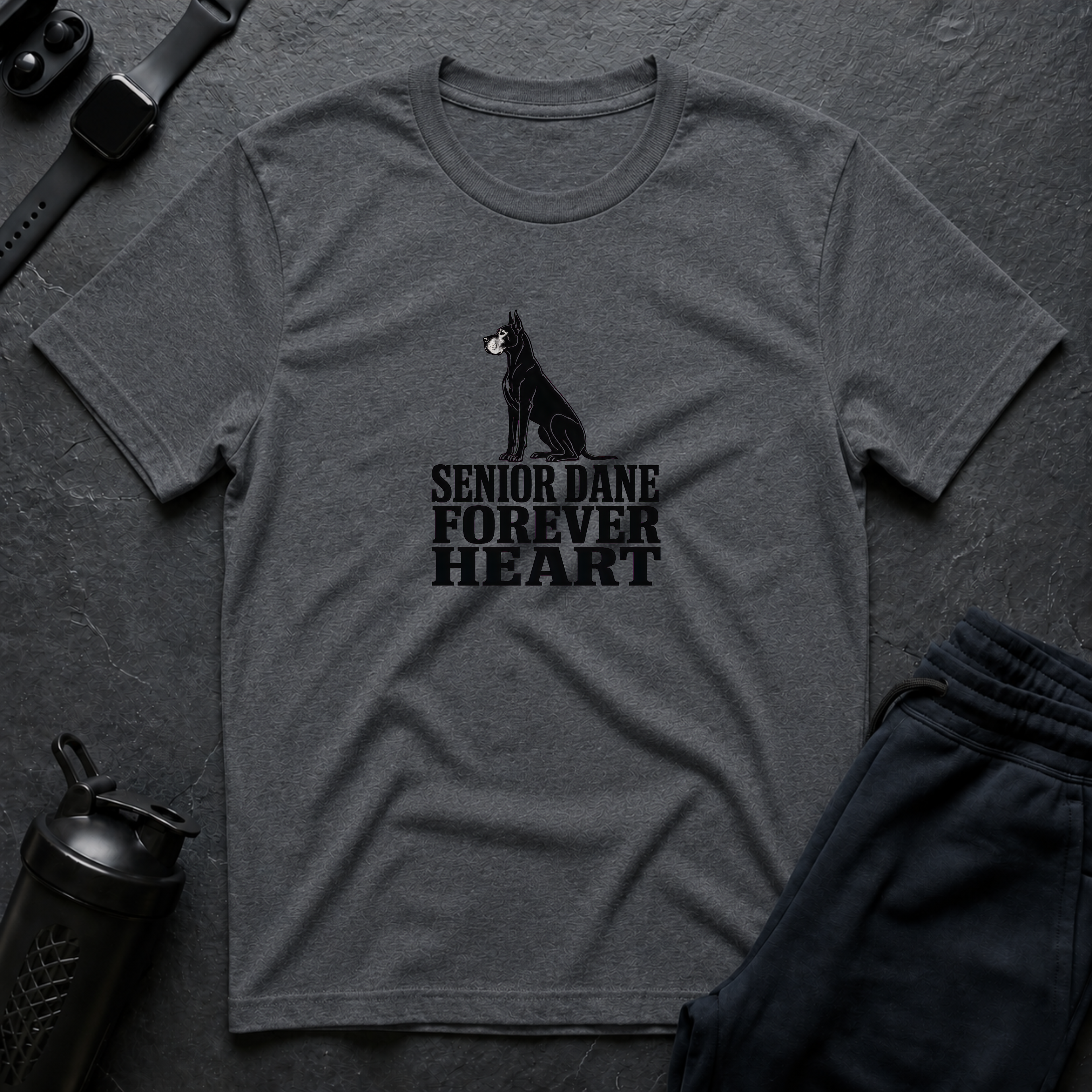 Senior Dane Heart T-Shirt