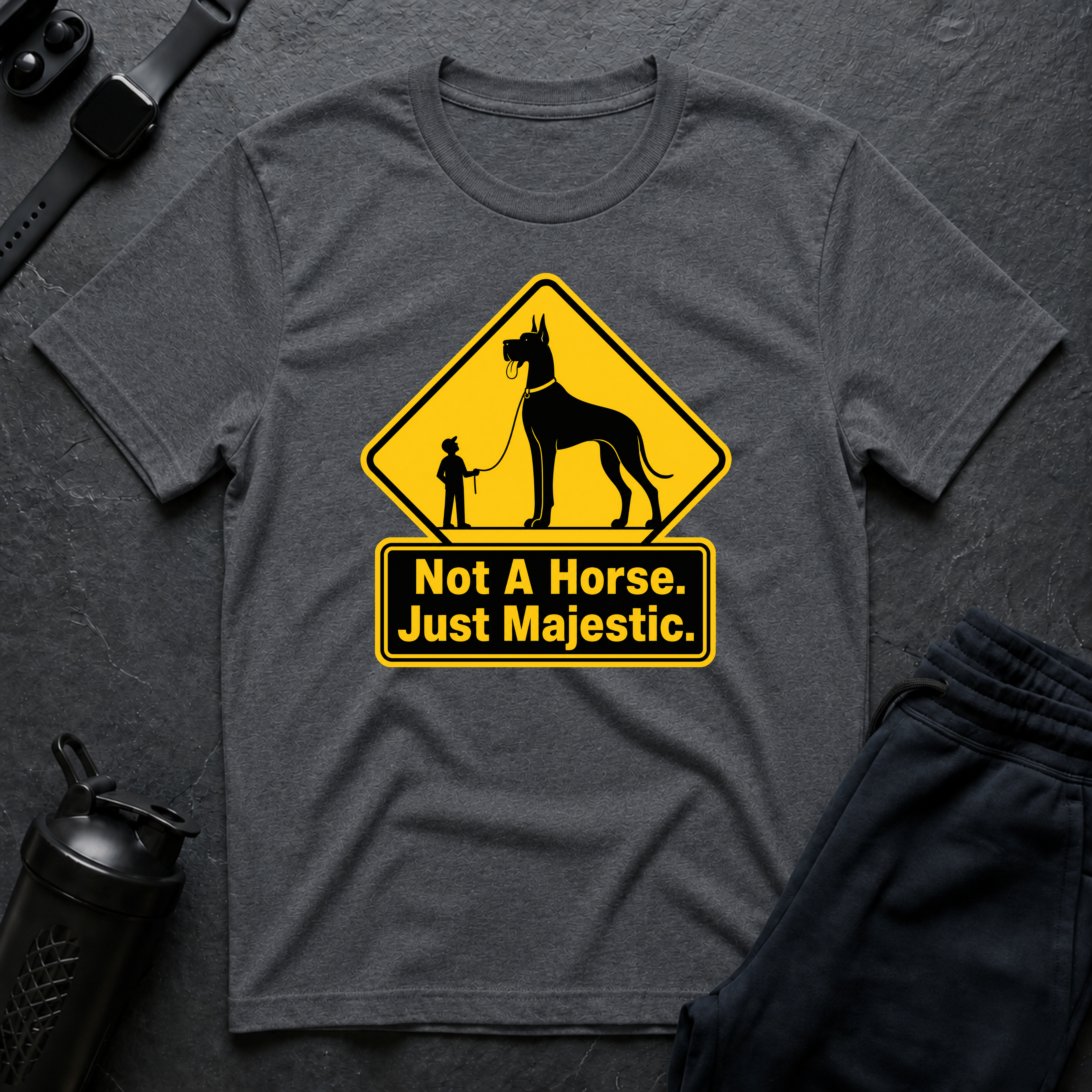 Majestic Dog Warning
