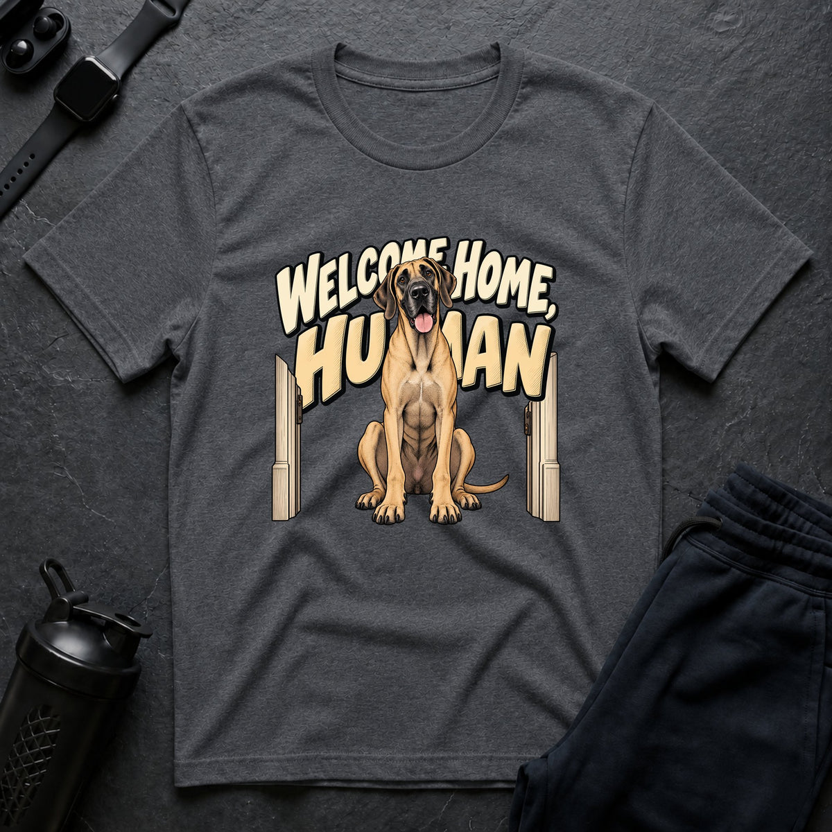 Welcome Home – Great Dane T-Shirt