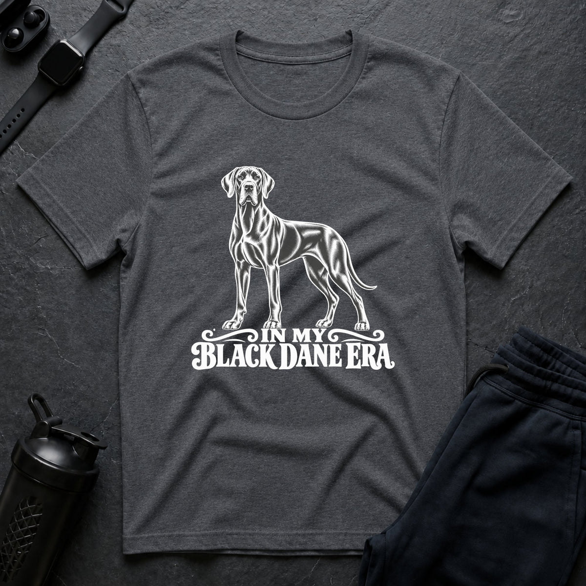Black Dane Era – Great Dane T-Shirt design
