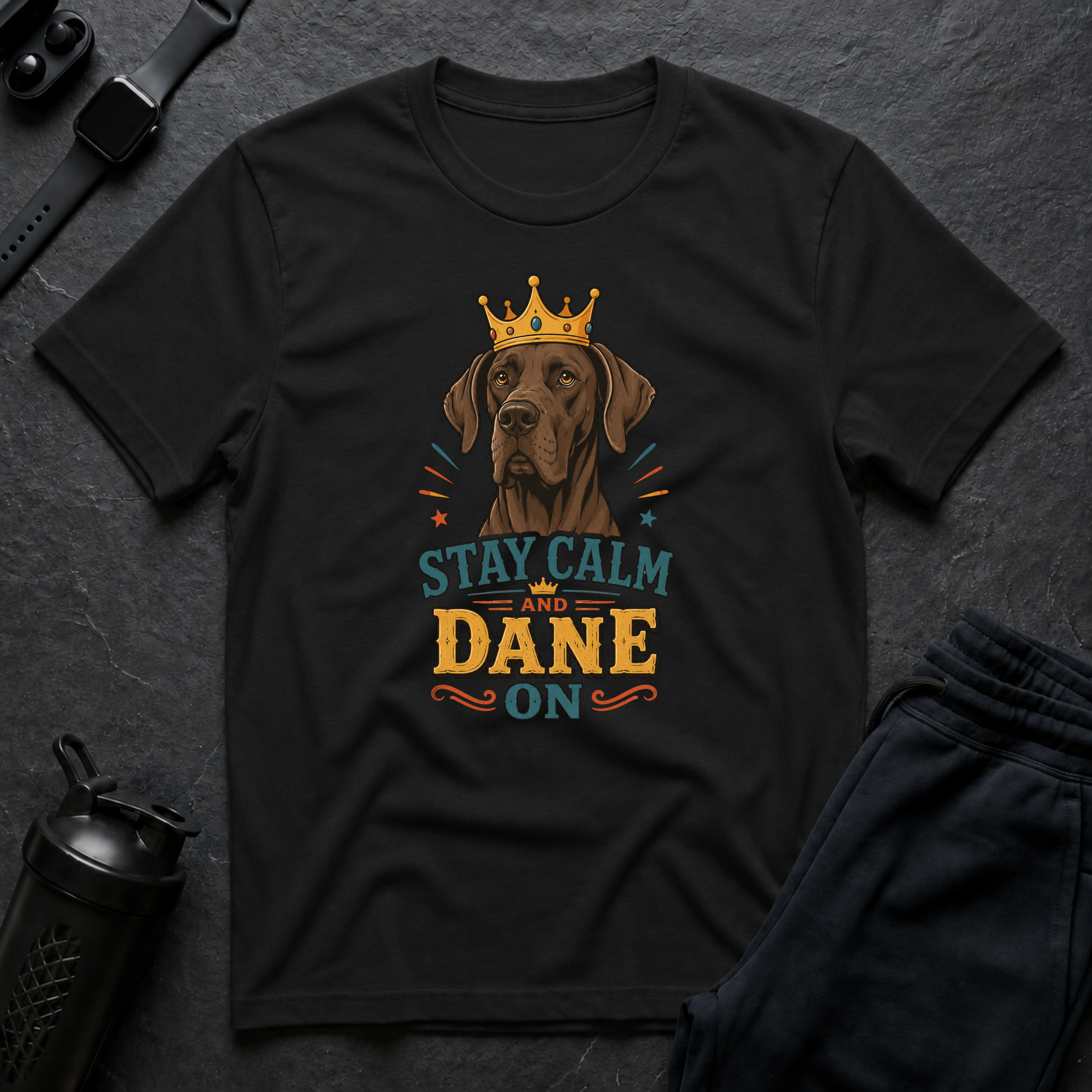 Stay Calm Dane On