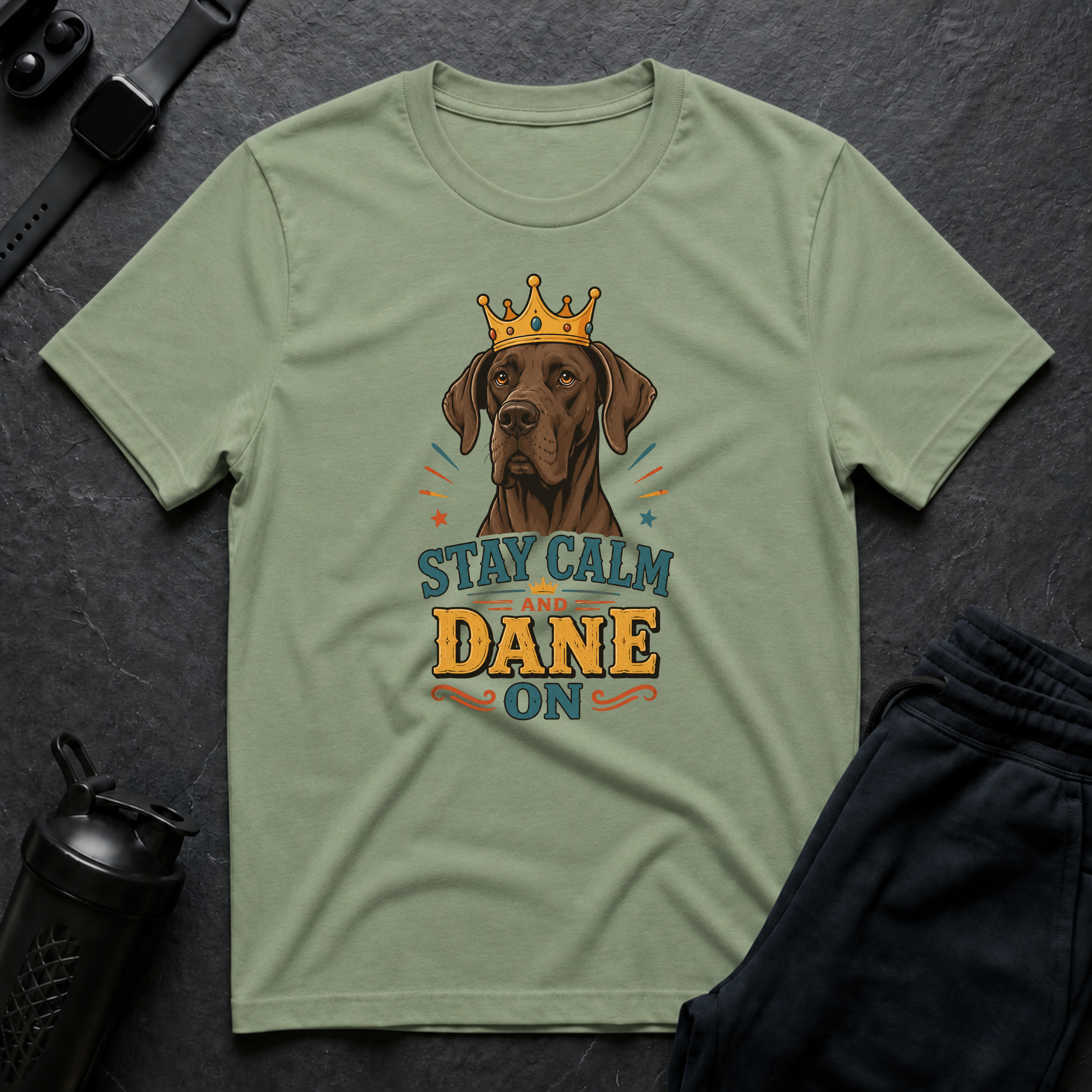 Stay Calm Dane On