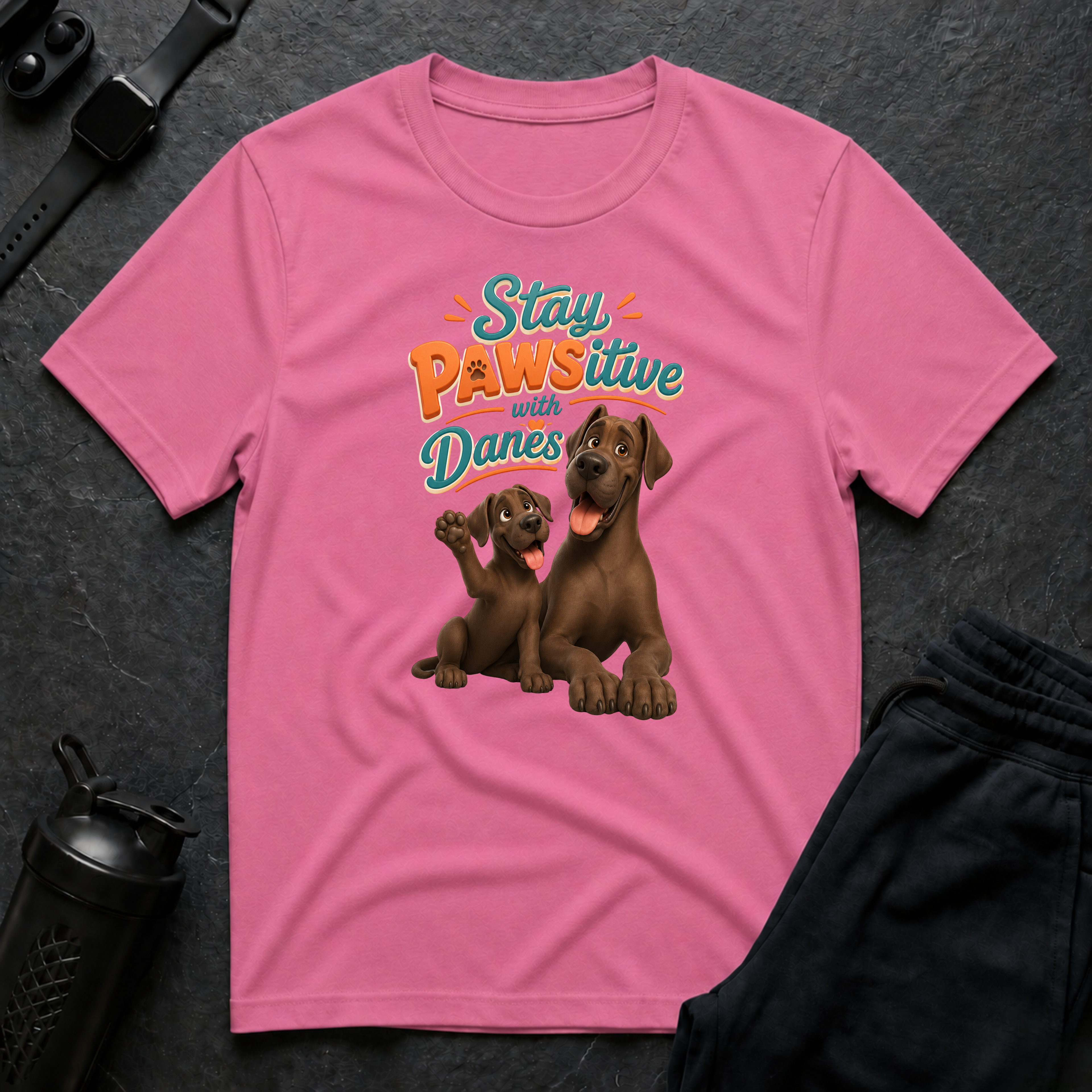 Stay Pawsitive With Danes