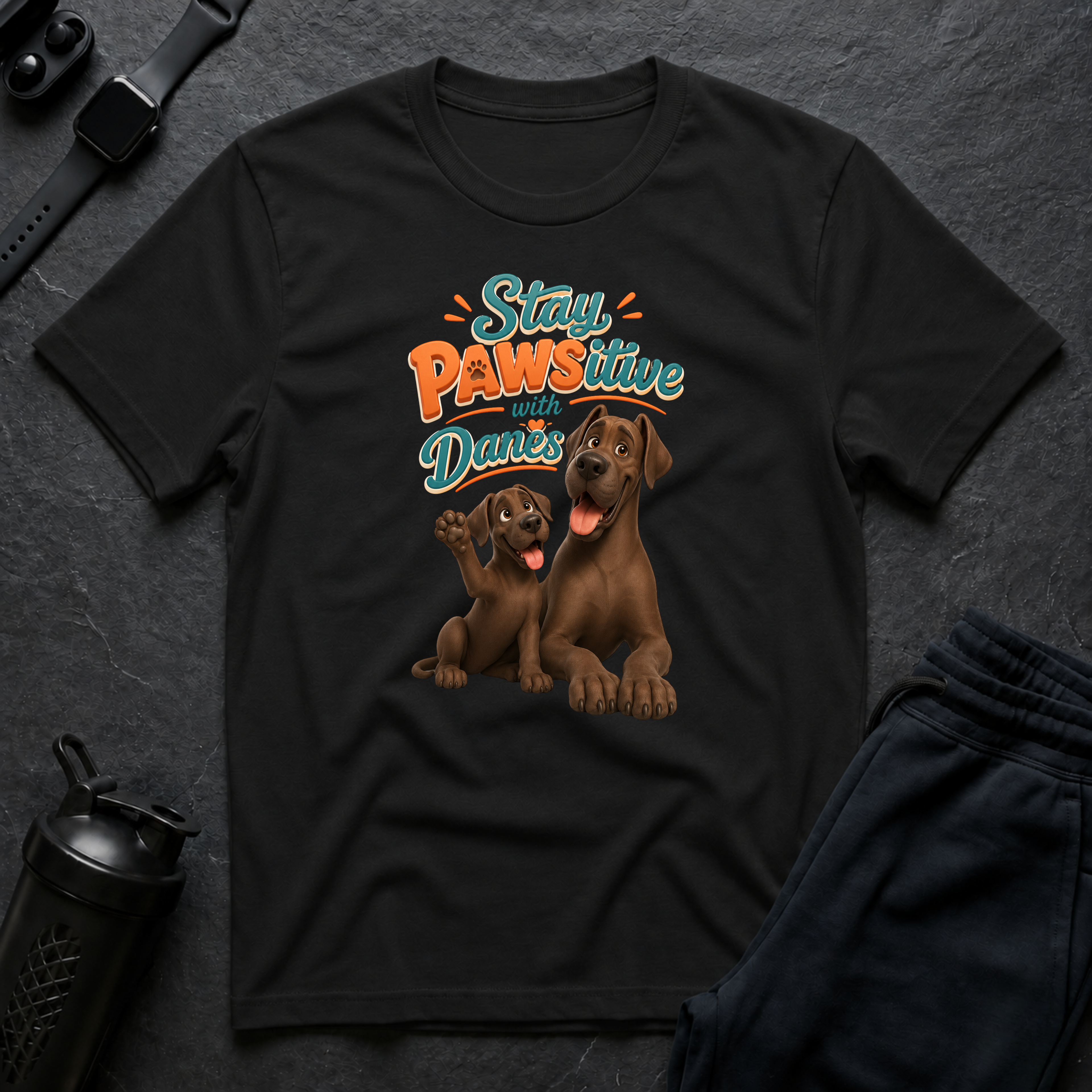 Stay Pawsitive With Danes
