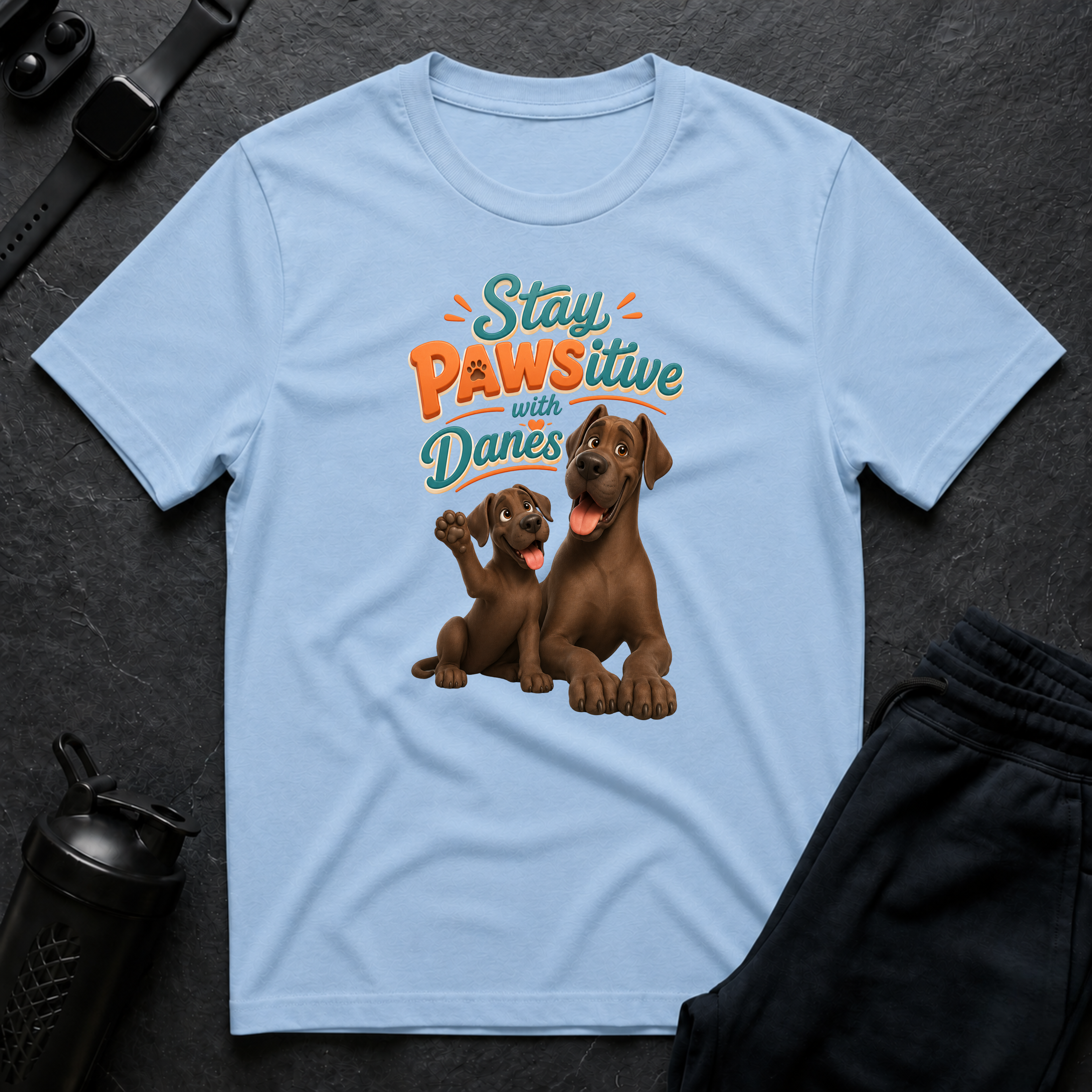 Stay Pawsitive With Danes