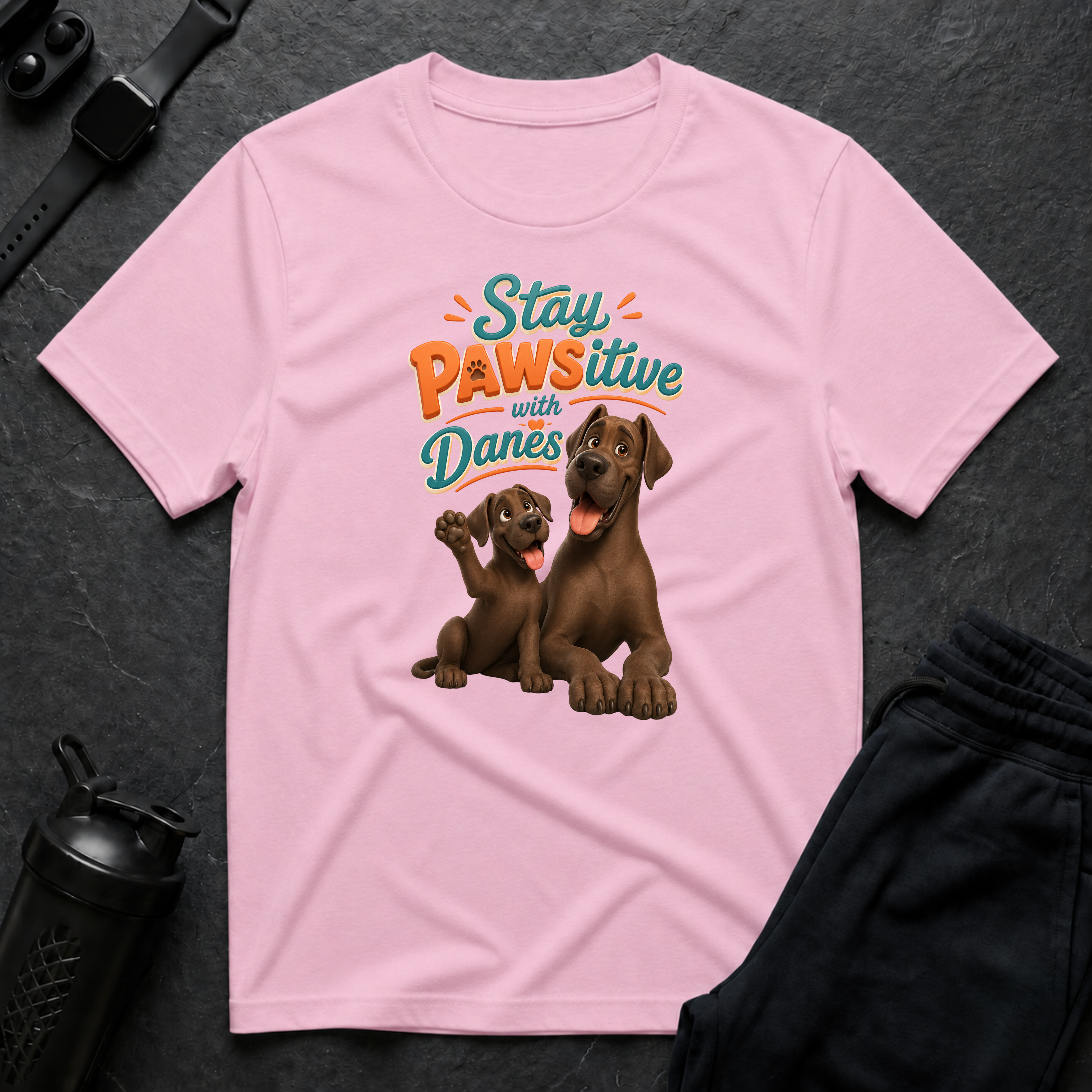 Stay Pawsitive With Danes