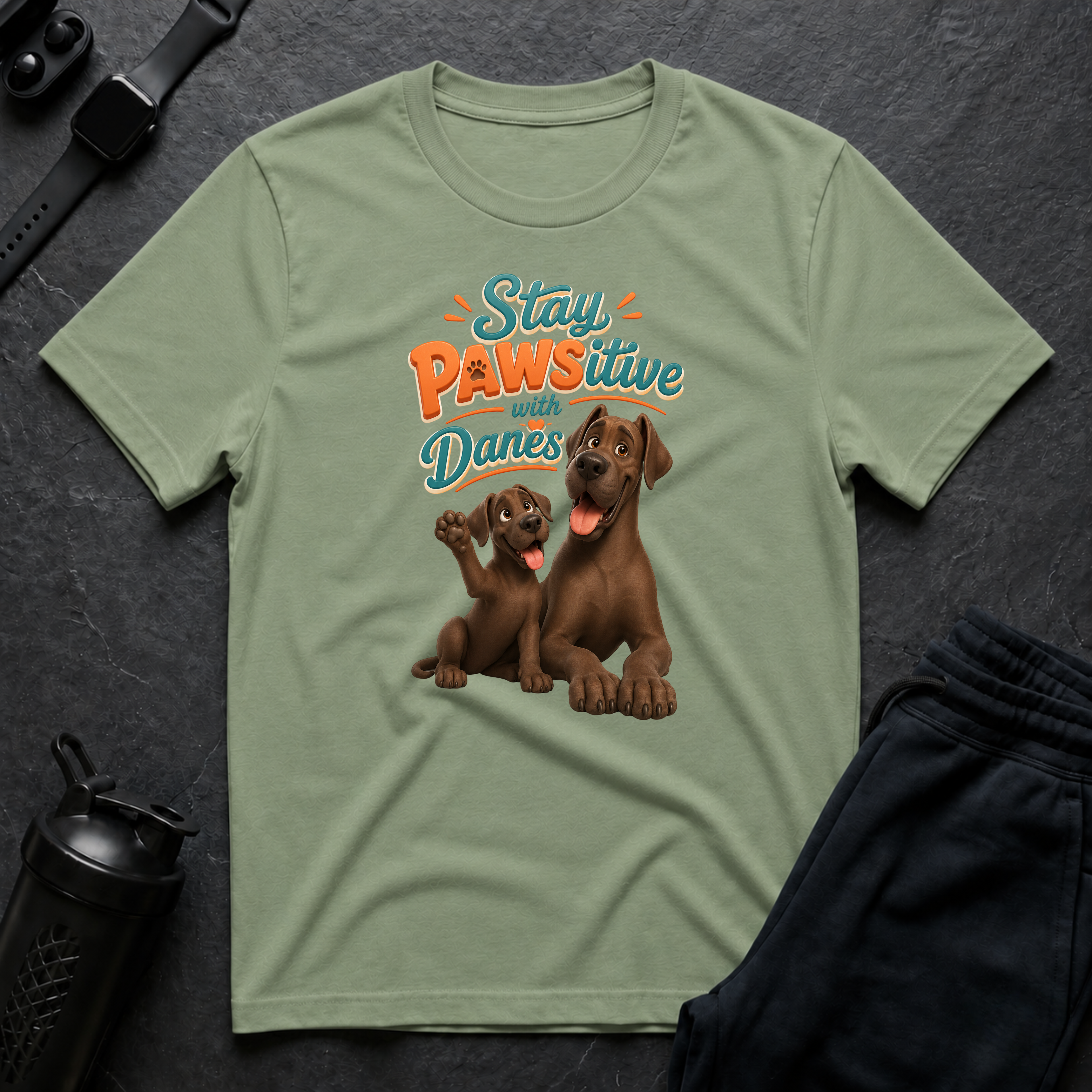 Stay Pawsitive With Danes
