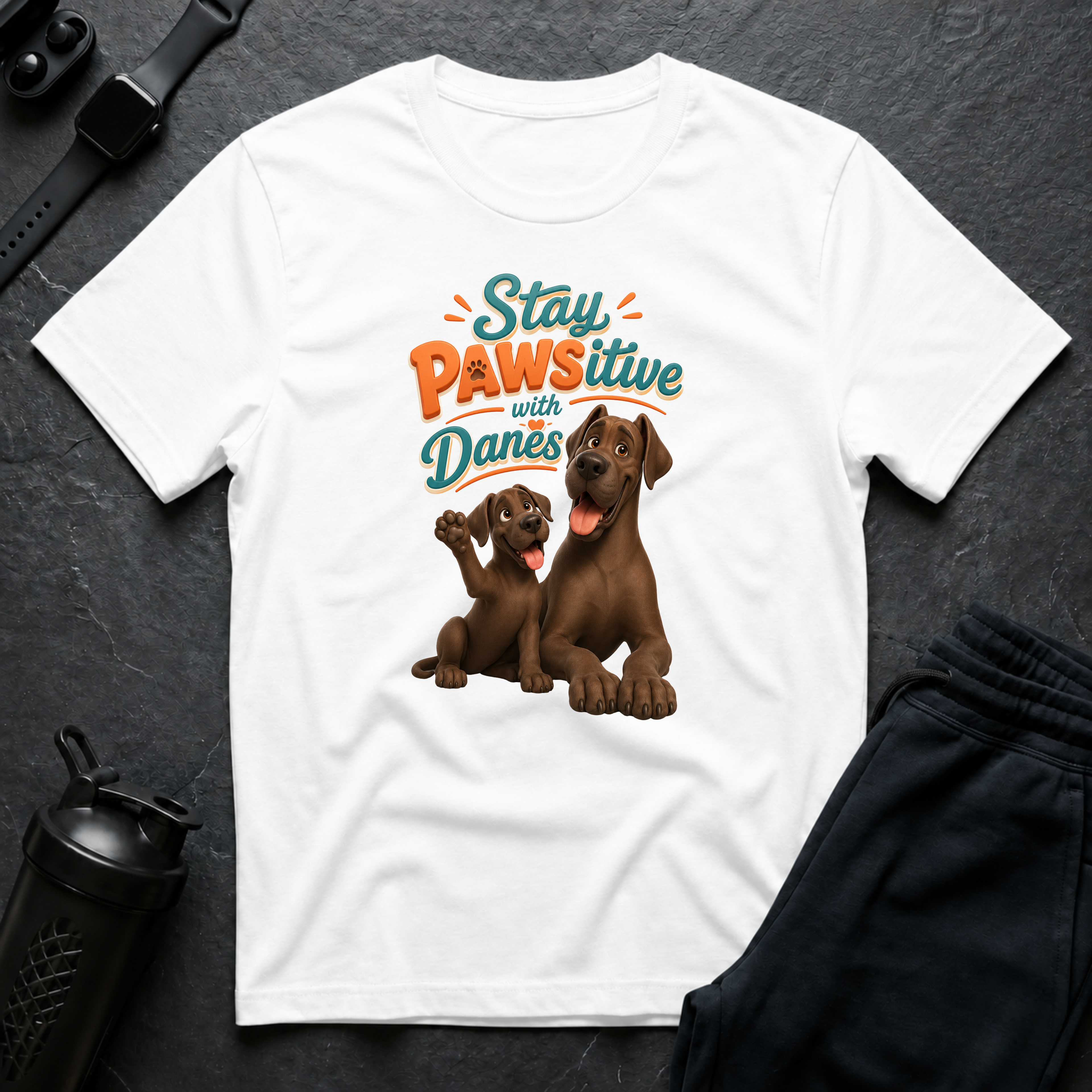 Stay Pawsitive With Danes