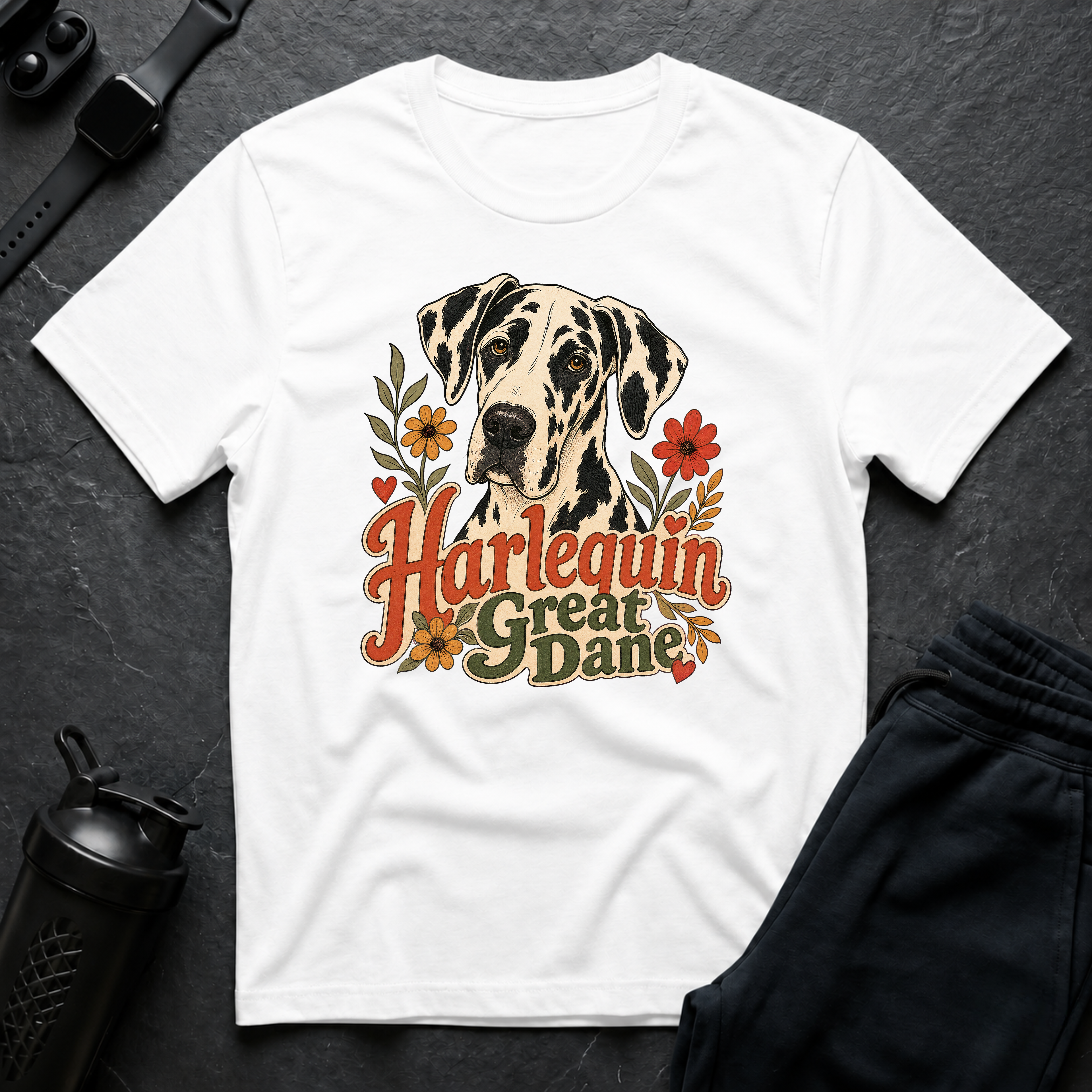 Harlequin Great Dane Blooms
