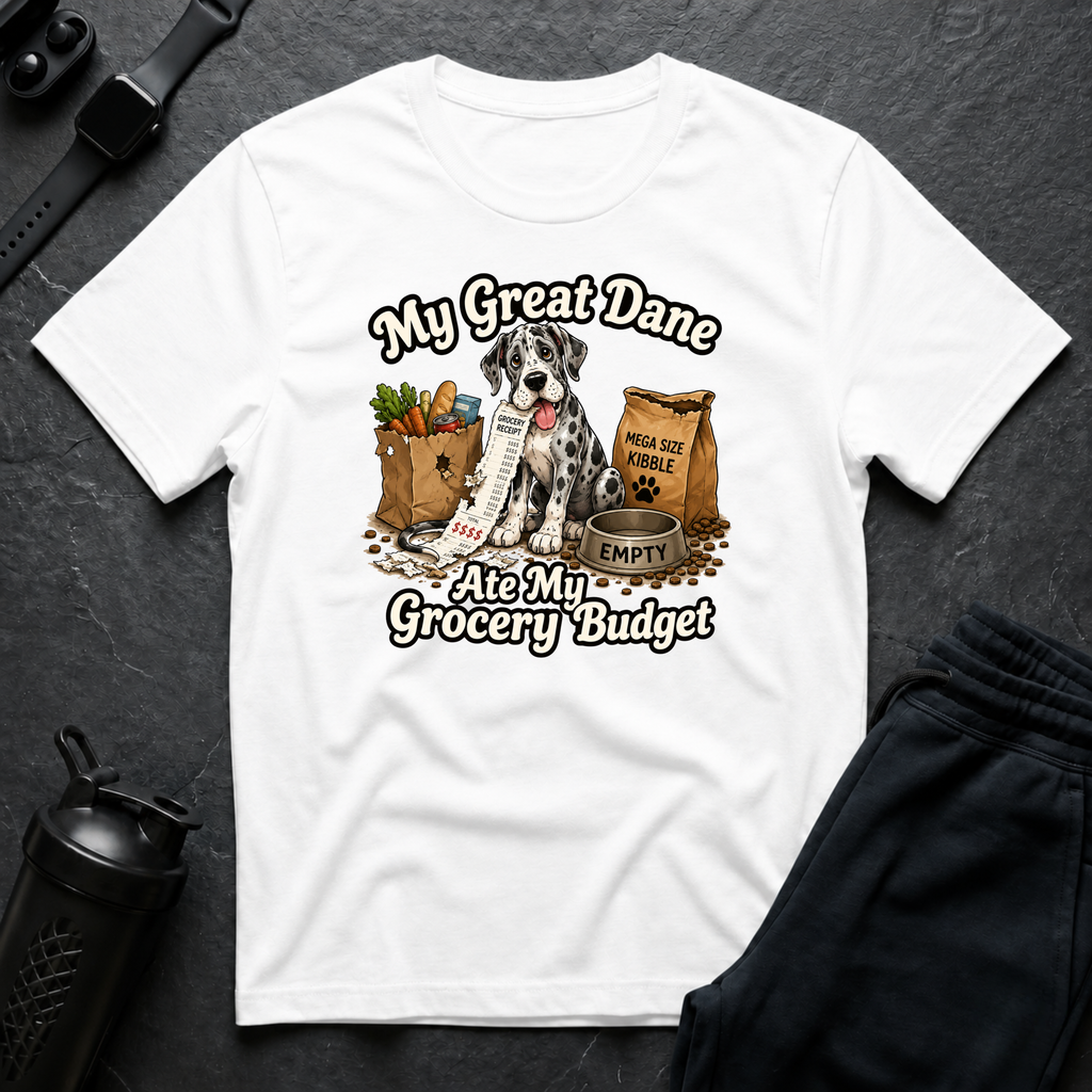 Great Dane Grocery Drama