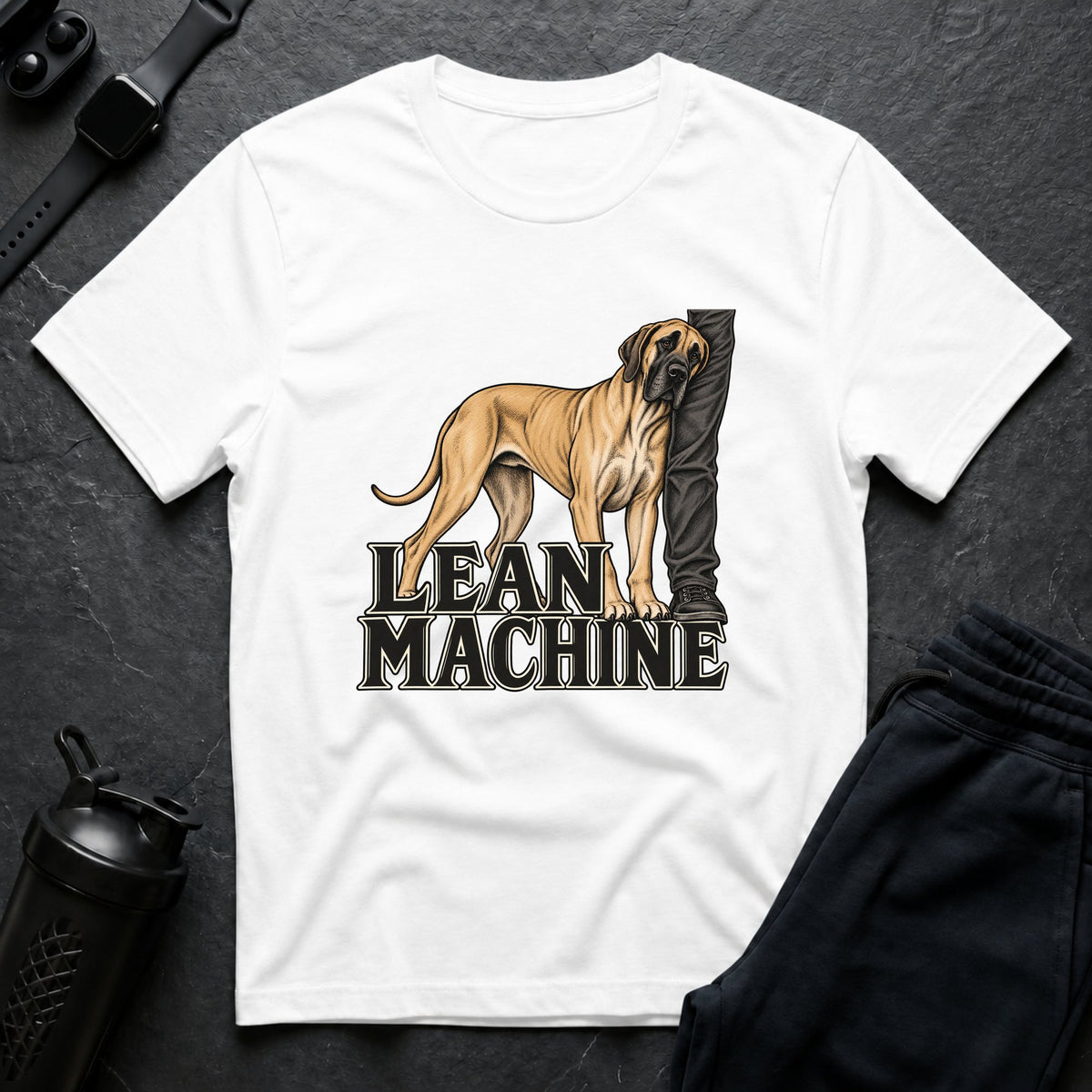 Lean Machine – Great Dane T-Shirt design