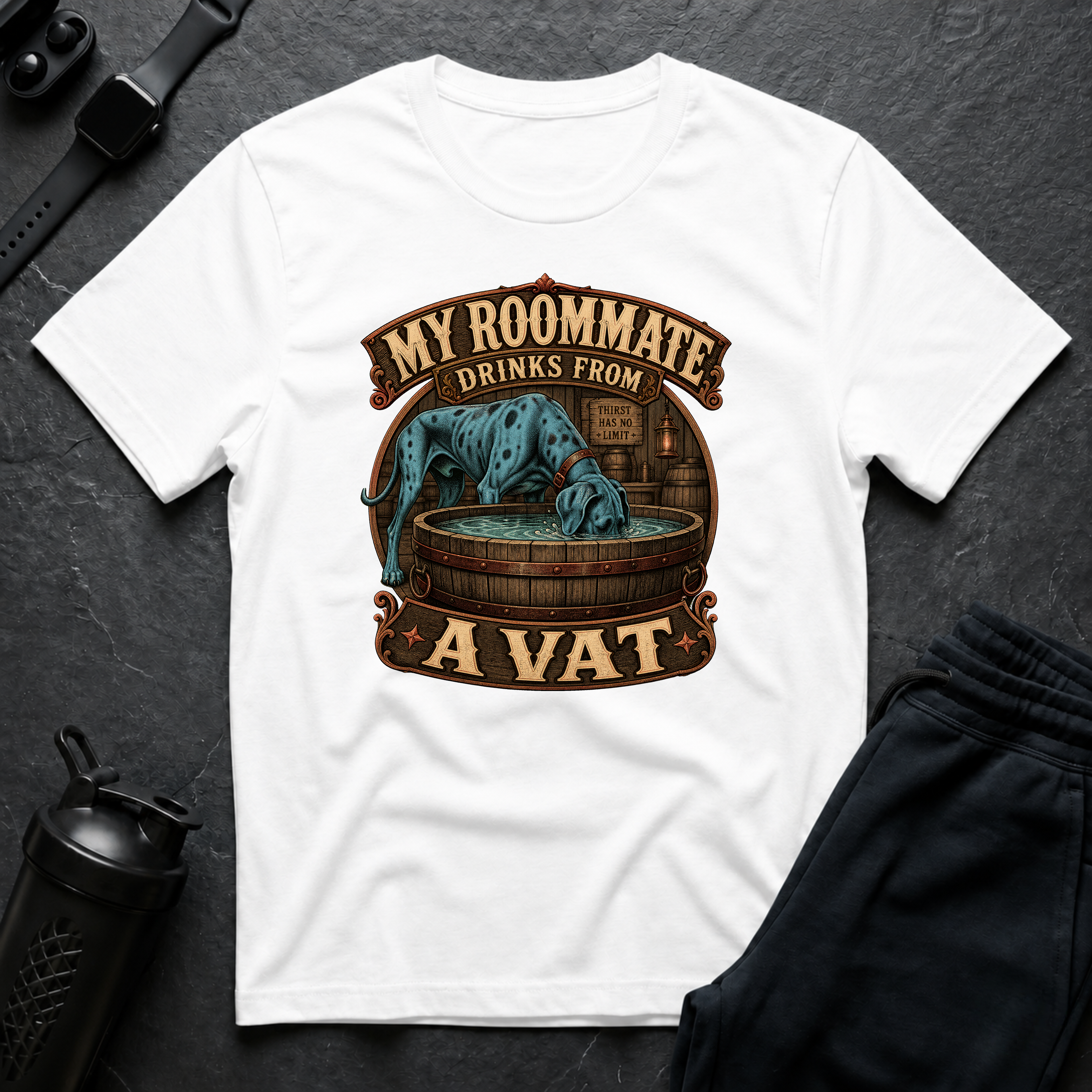 Roommate Drinks Vat