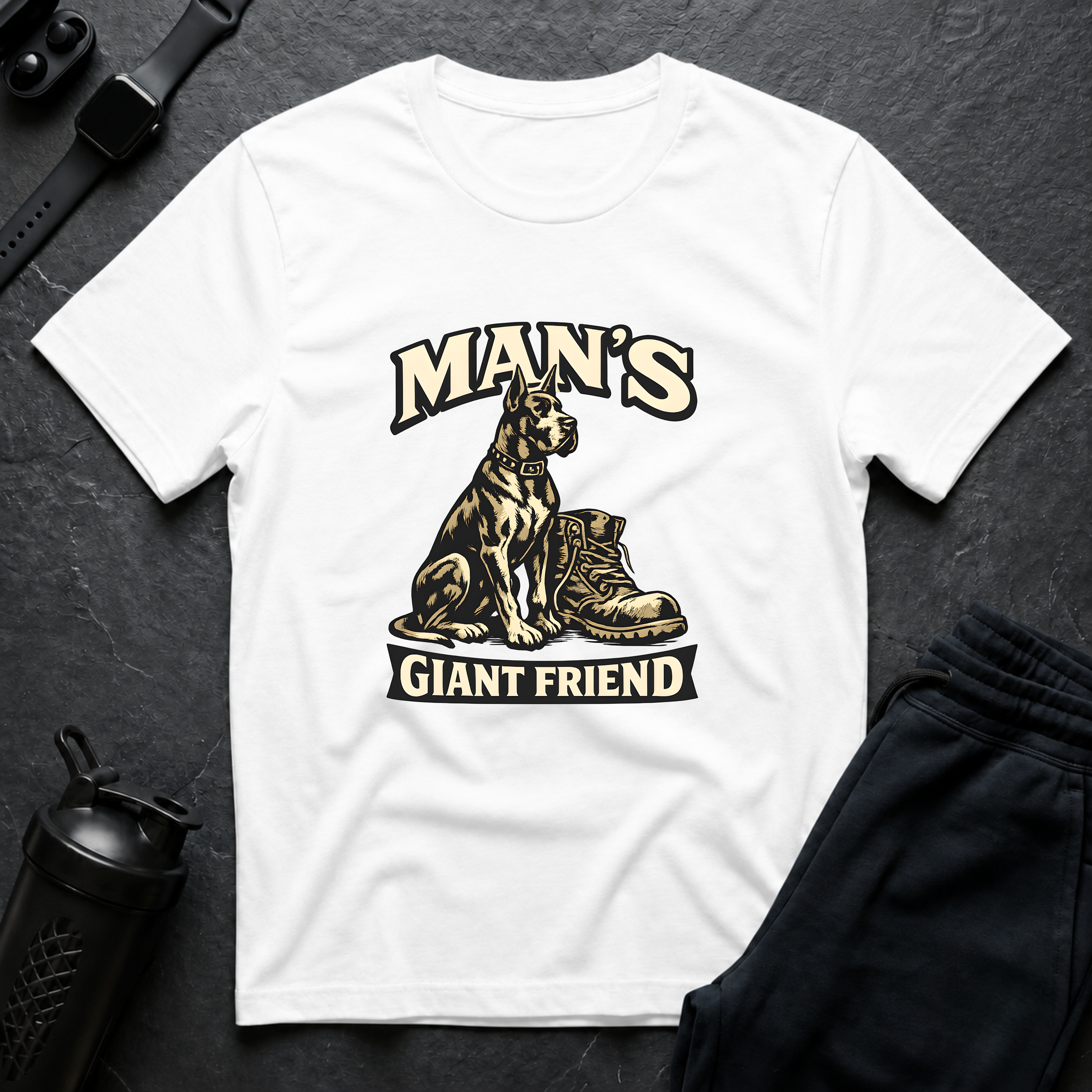 Man's Giant Friend T-Shirt