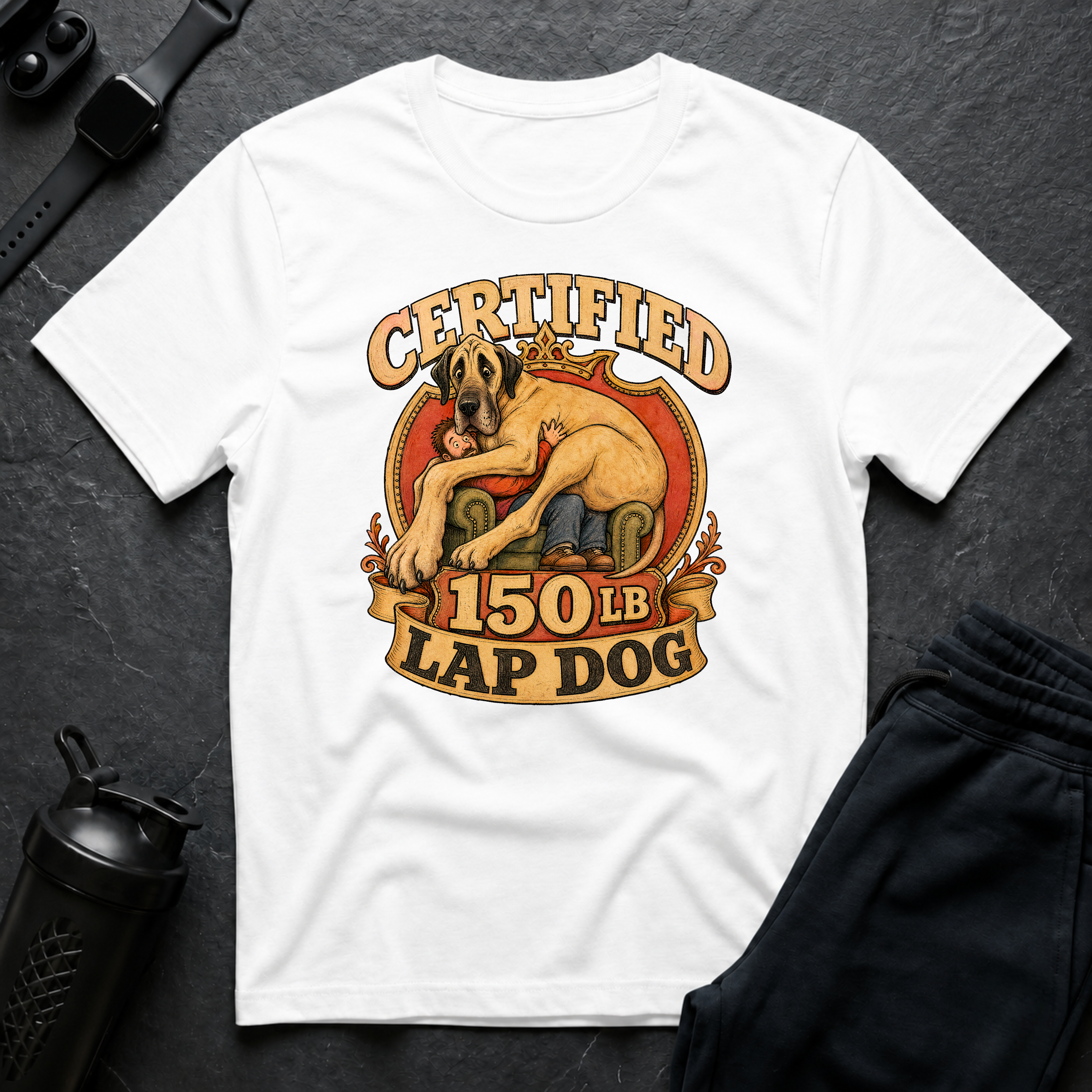 Certified 150 LB Lap Dog