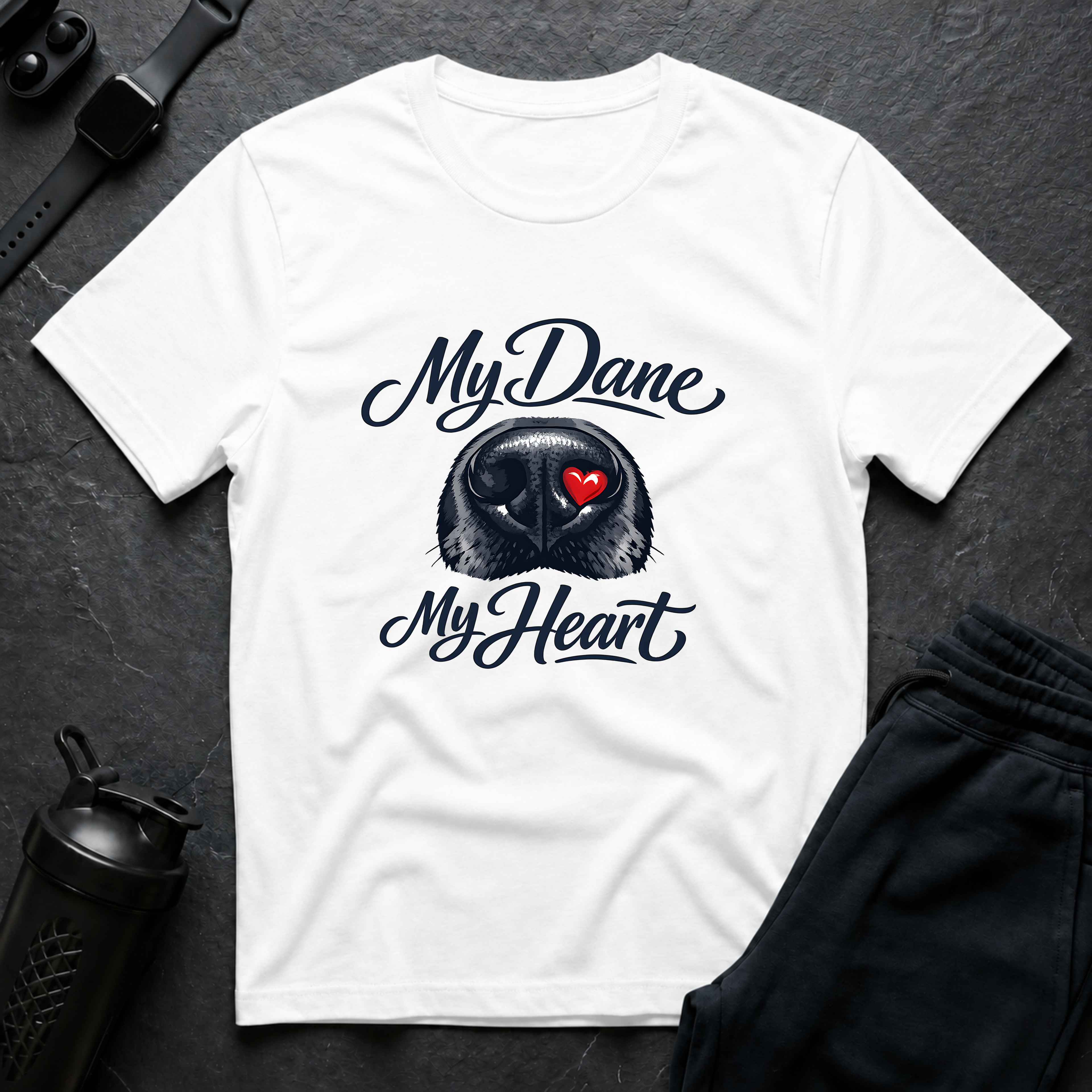 My Dane Heart T-Shirt