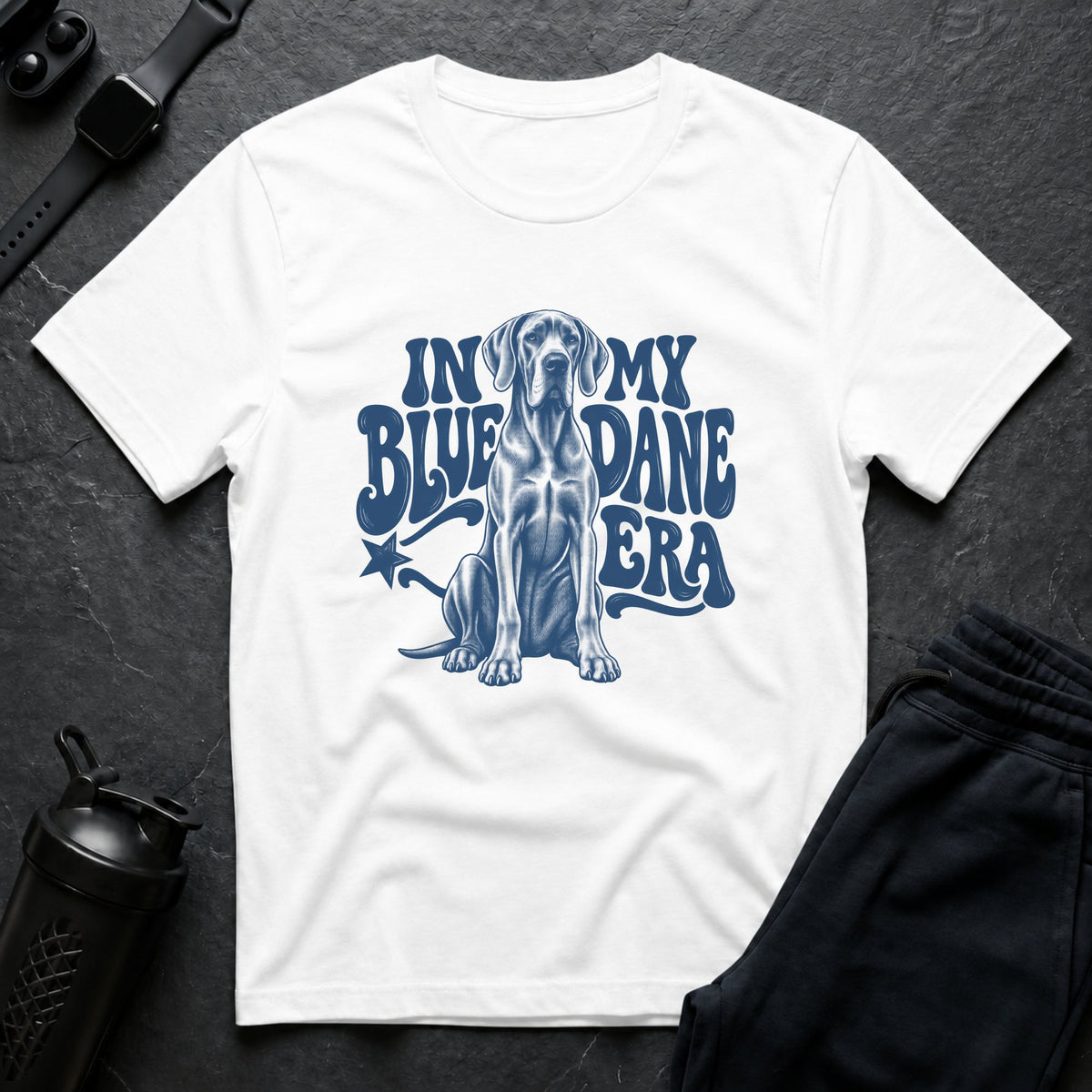 Blue Dane Era – Great Dane T-Shirt design