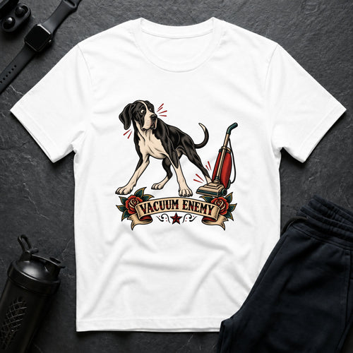 Dog's Worst Fear – Great Dane T-Shirt design