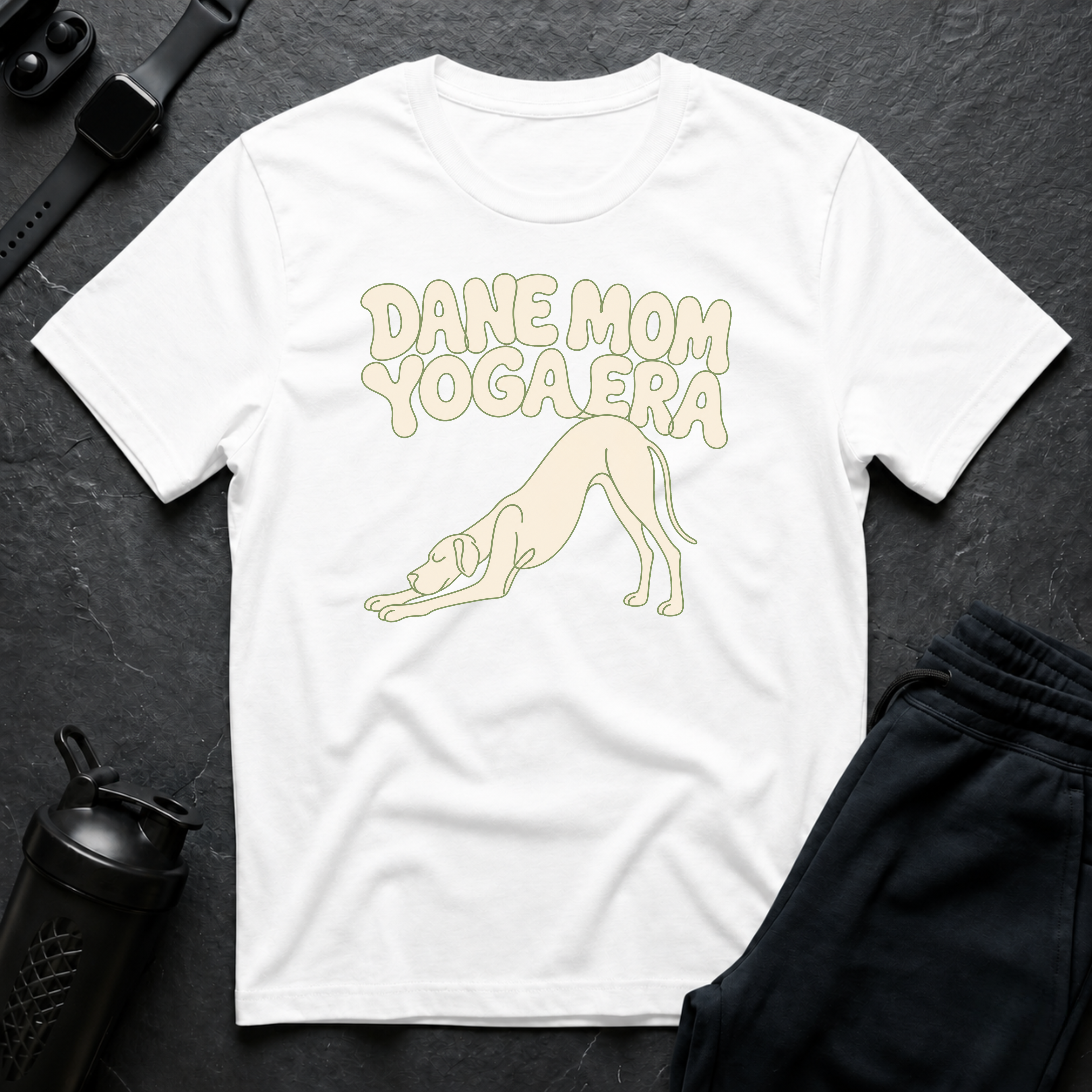 Dane Mom Yoga Era