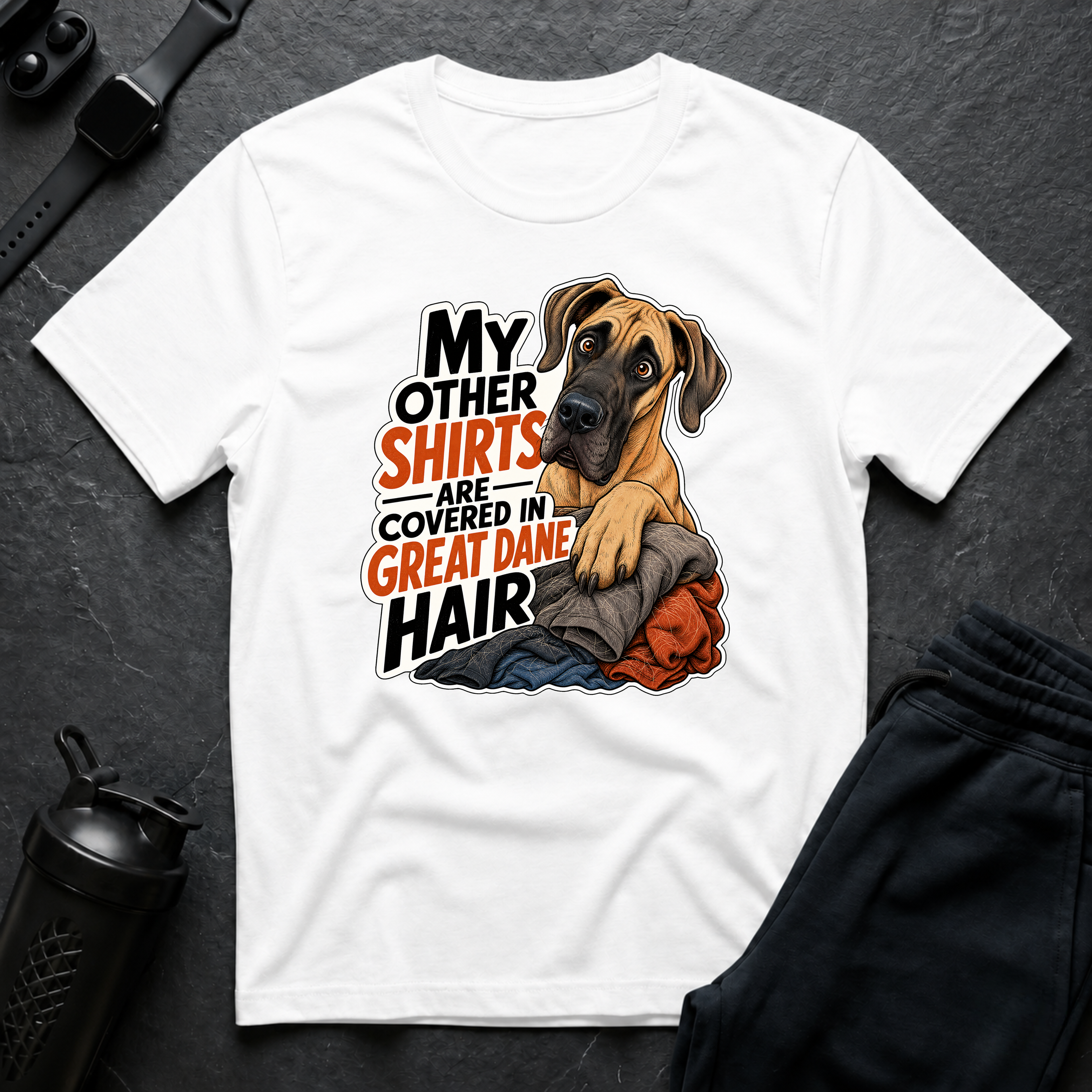 Great Dane Hair Tee