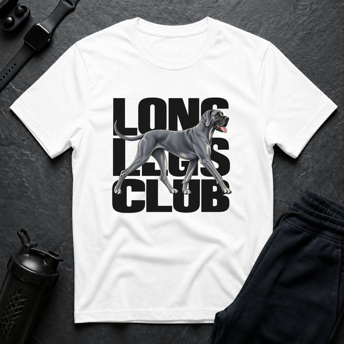 Long Legs Club – Great Dane T-Shirt design