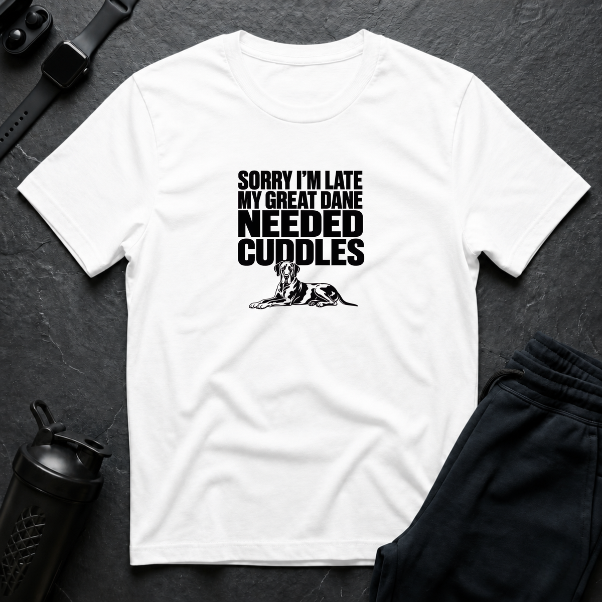 Great Dane Cuddles T-Shirt