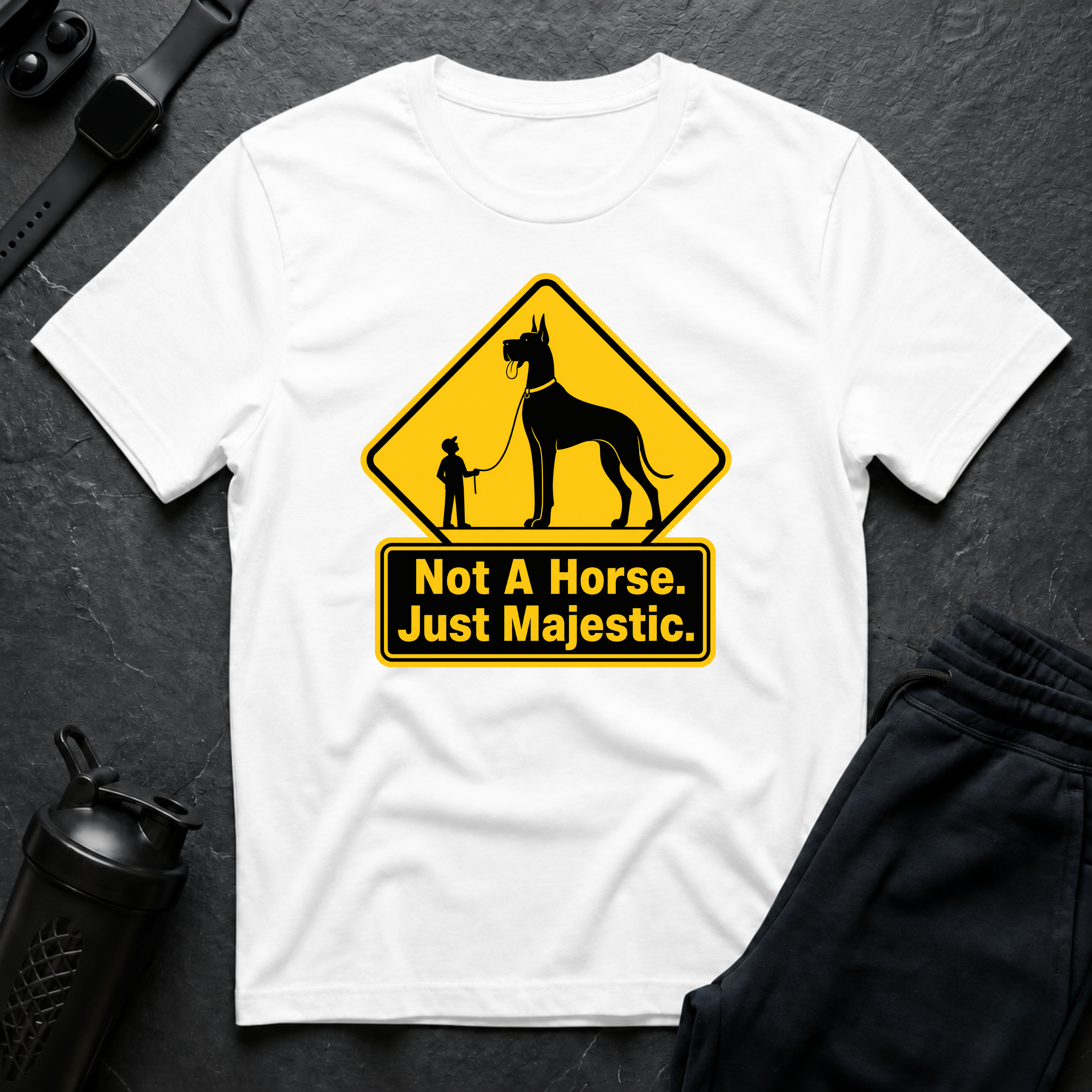 Majestic Dog Warning