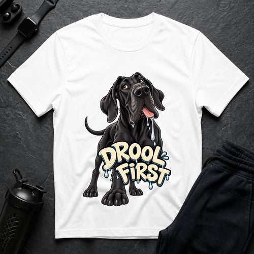 Drool Delight – Great Dane T-Shirt design