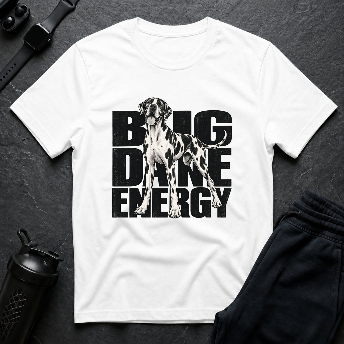 Big Dane Energy – Great Dane T-Shirt design