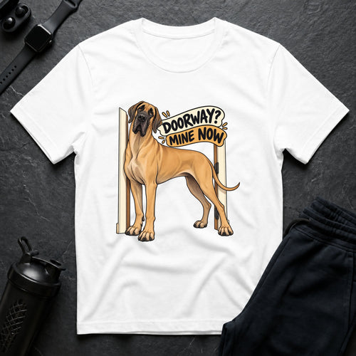 Doorway Takeover – Great Dane T-Shirt design