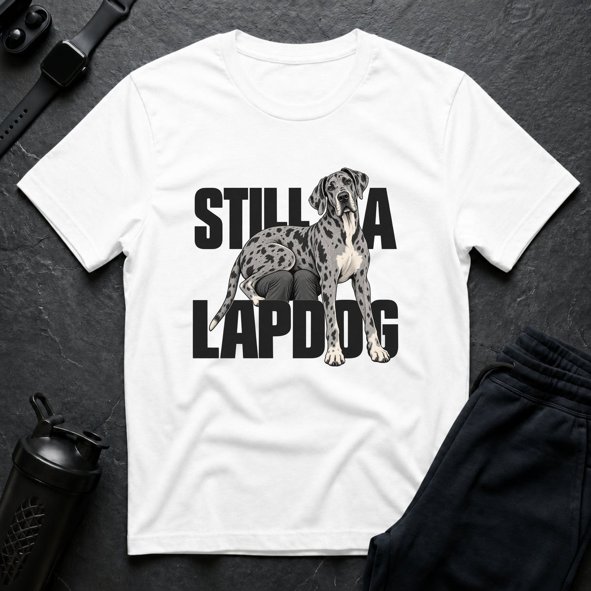 Still A Lapdog – Great Dane T-Shirt design