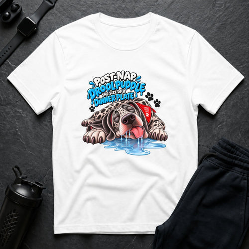 Drool Puddle Nap – Great Dane T-Shirt design