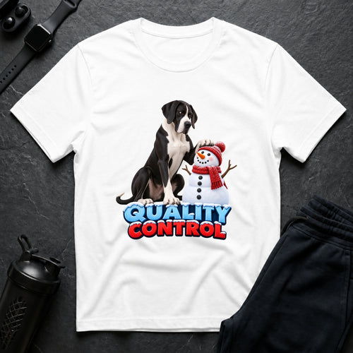 Dog's Inspection – Great Dane T-Shirt design