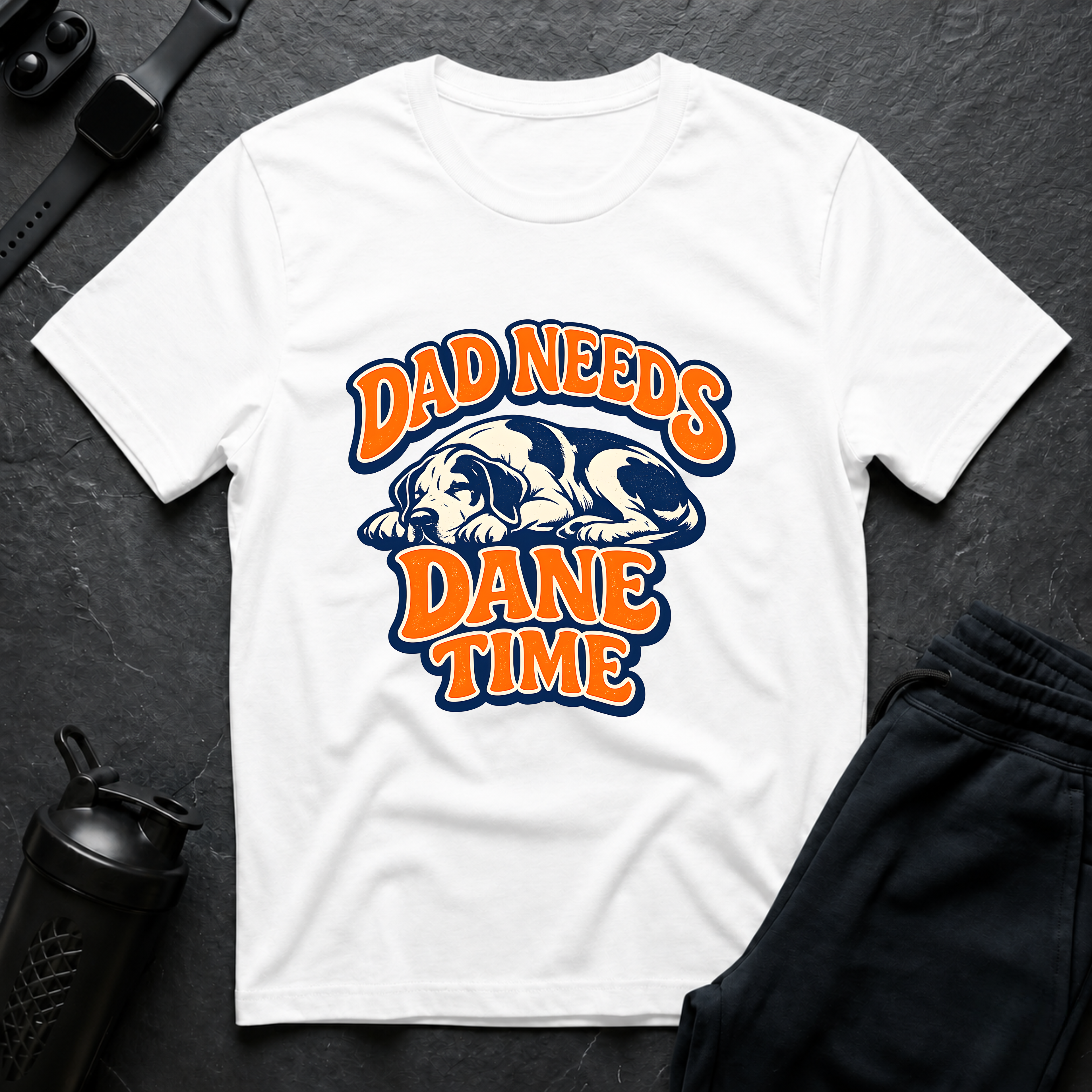 Dad's Dane Time