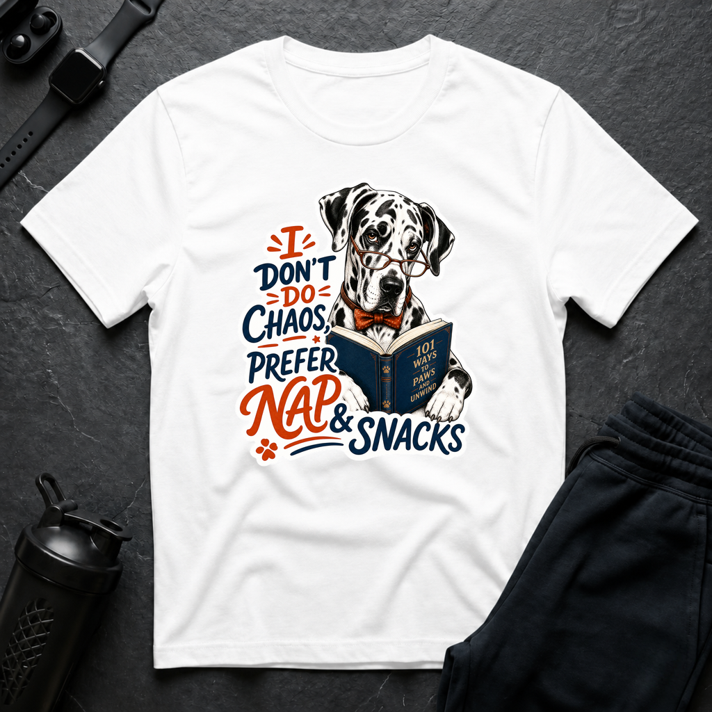 Paws Nap Snacks Tee