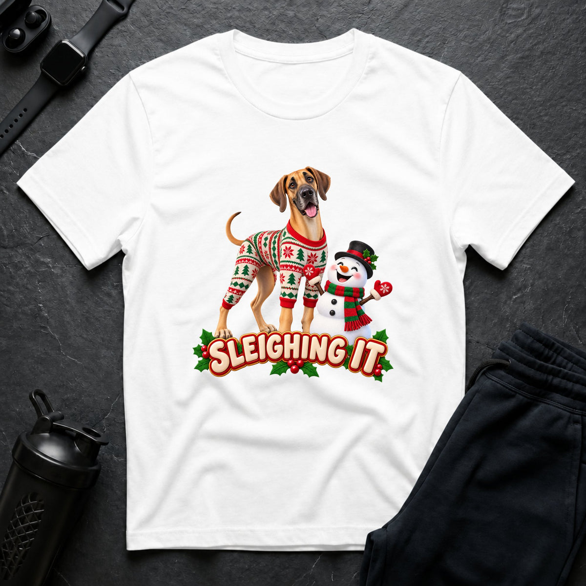 Holiday Pals – Great Dane T-Shirt