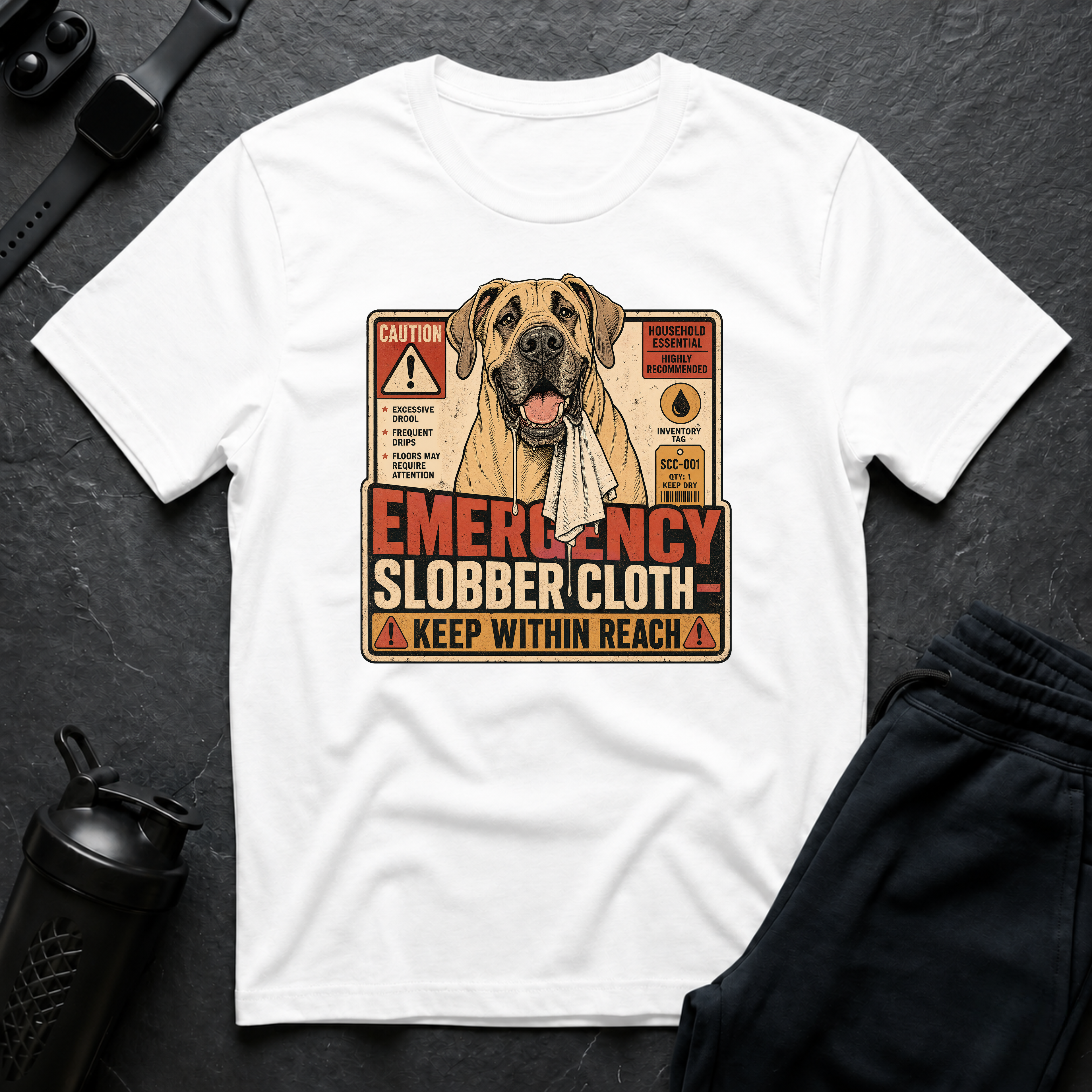 Emergency Slobber Cloth