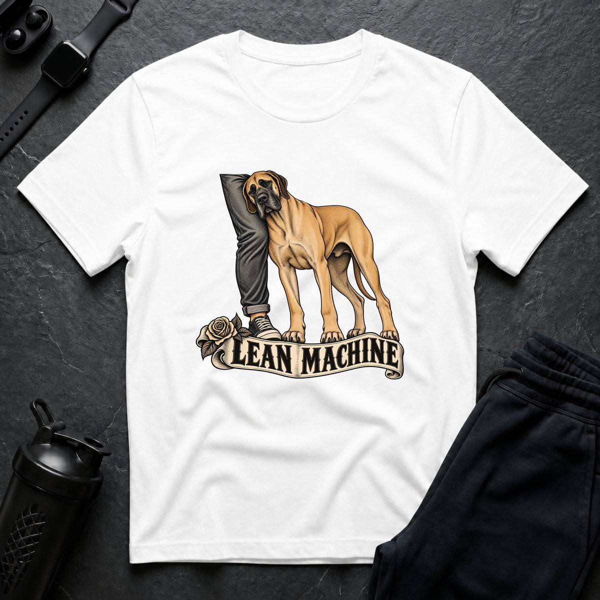 Lean Machine – Great Dane T-Shirt design